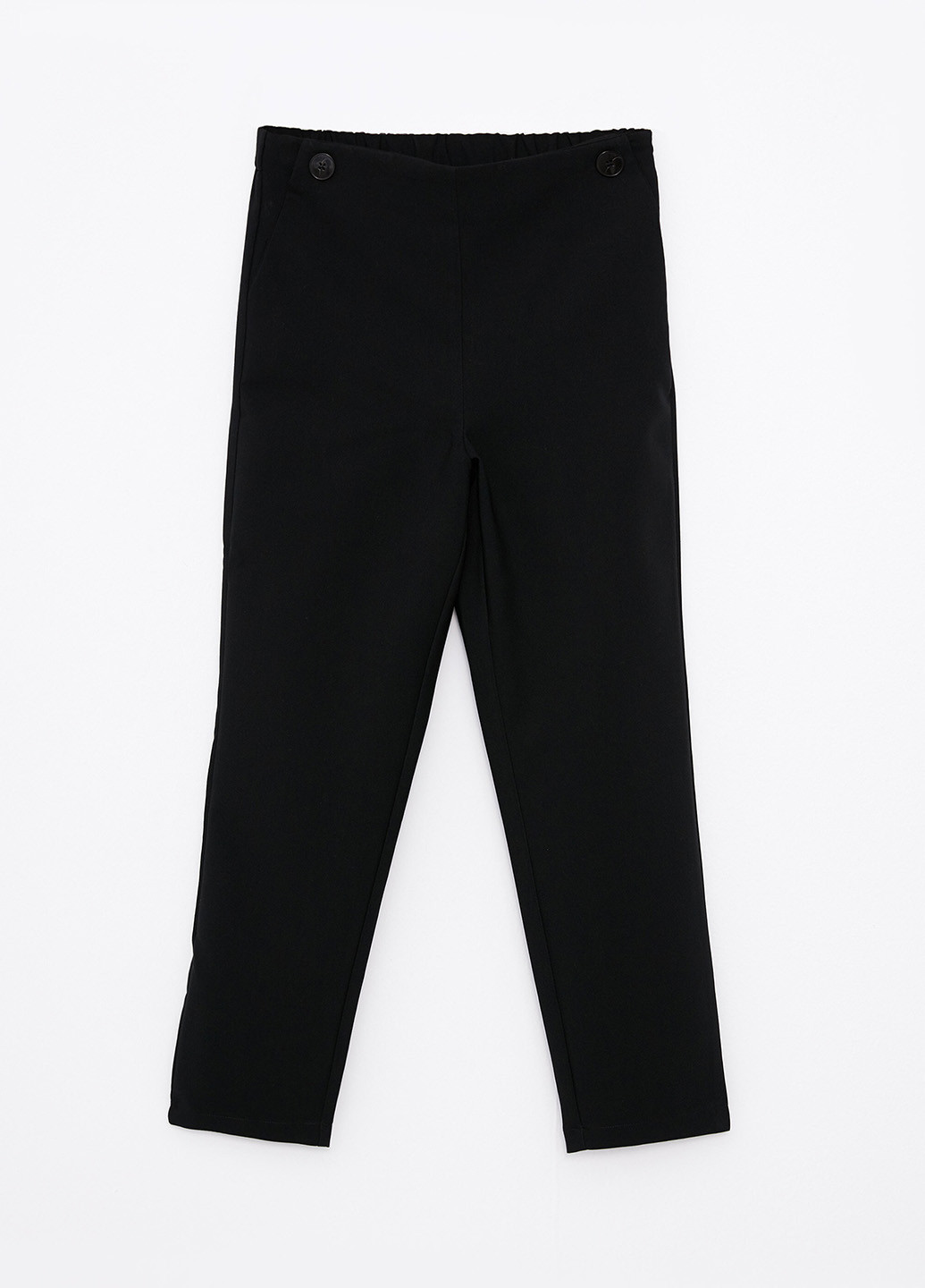 Черные кэжуал демисезонные зауженные брюки LC Waikiki