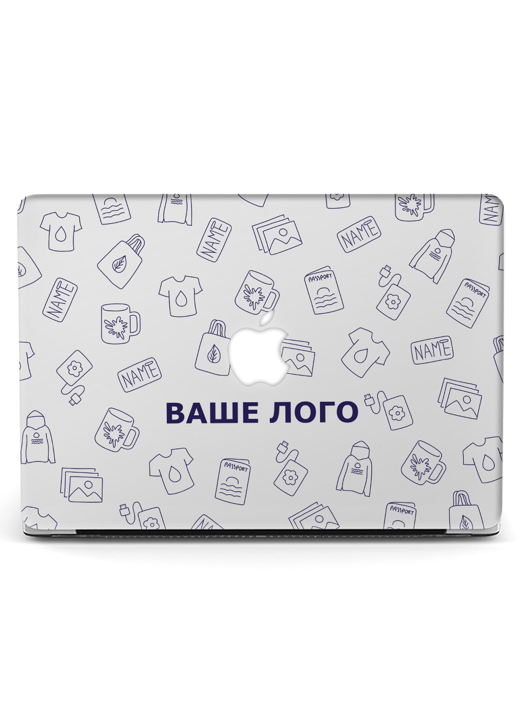 Чехол пластиковый для Apple MacBook Air 11 A1465 / A1370 Ваше Лого (Your logo) (6349-2604) MobiPrint (225343705)