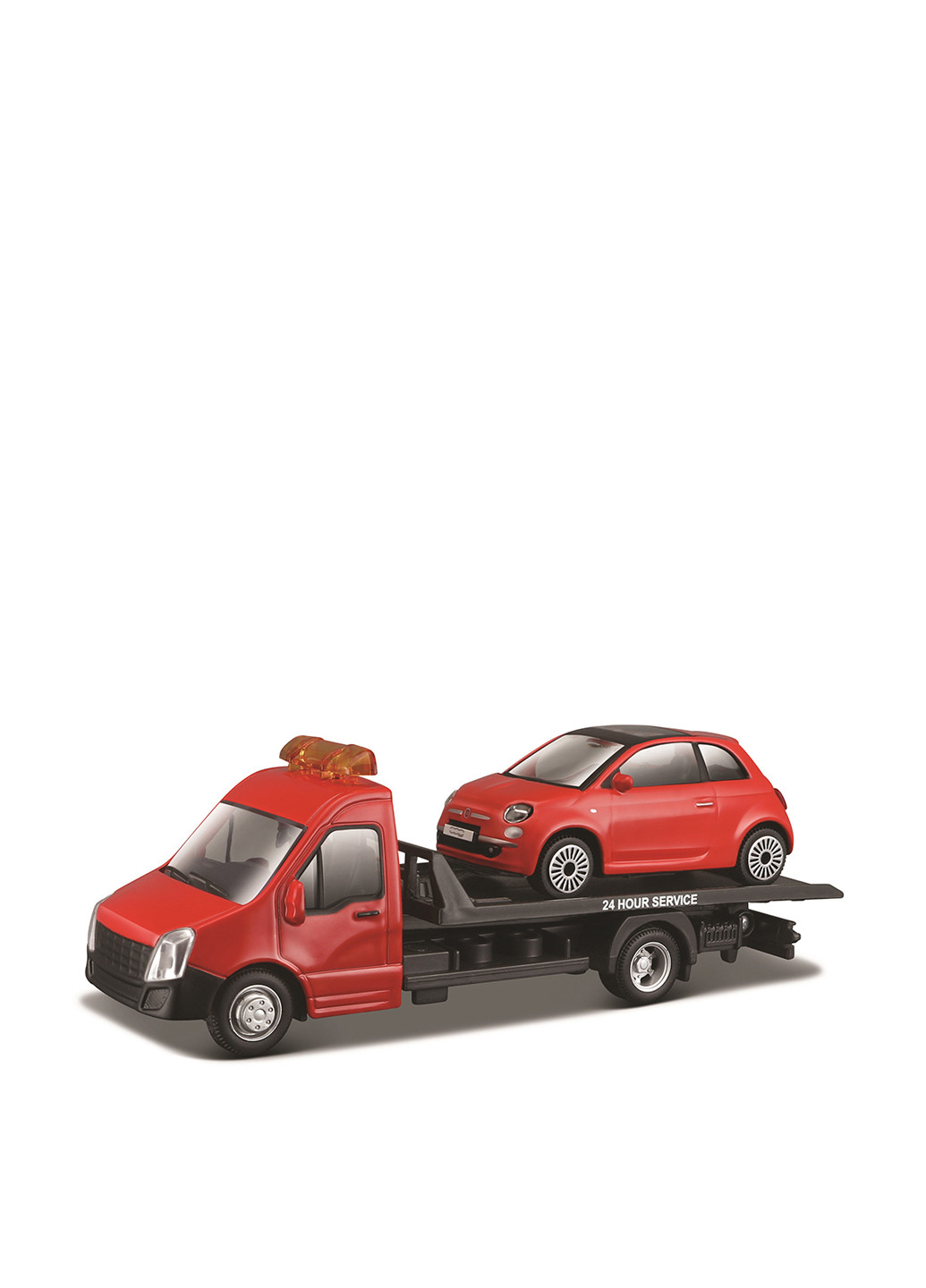 Игровой набор Автоперевозчик с автомоделью Fiat с (масштаб: 1:43) Bburago (86580250)