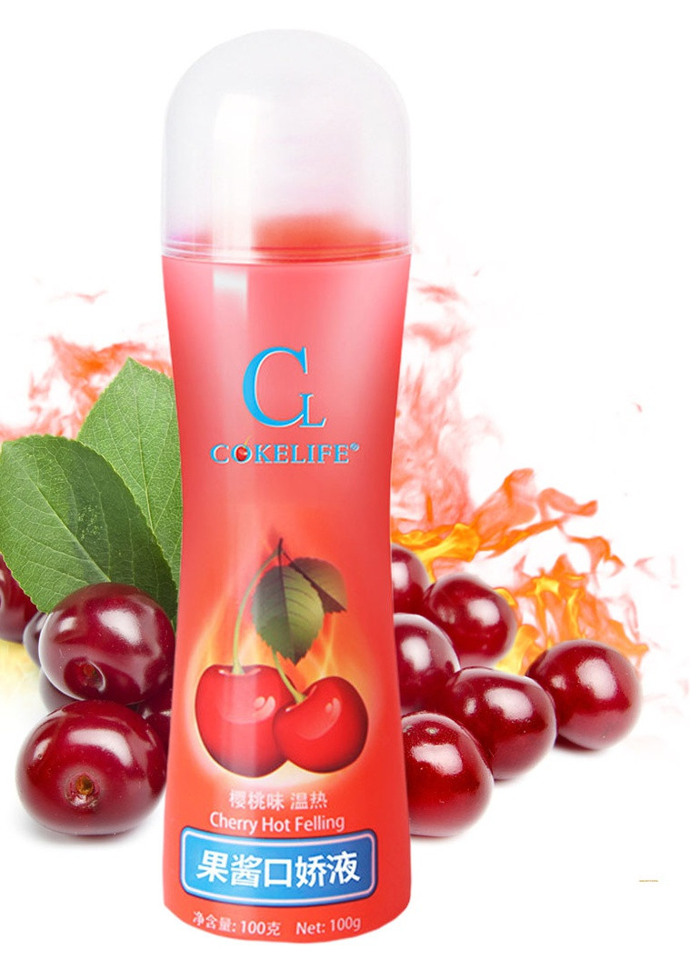 Лубрикант CokeLife Горячая вишня на водной основе Langsha (252044242)