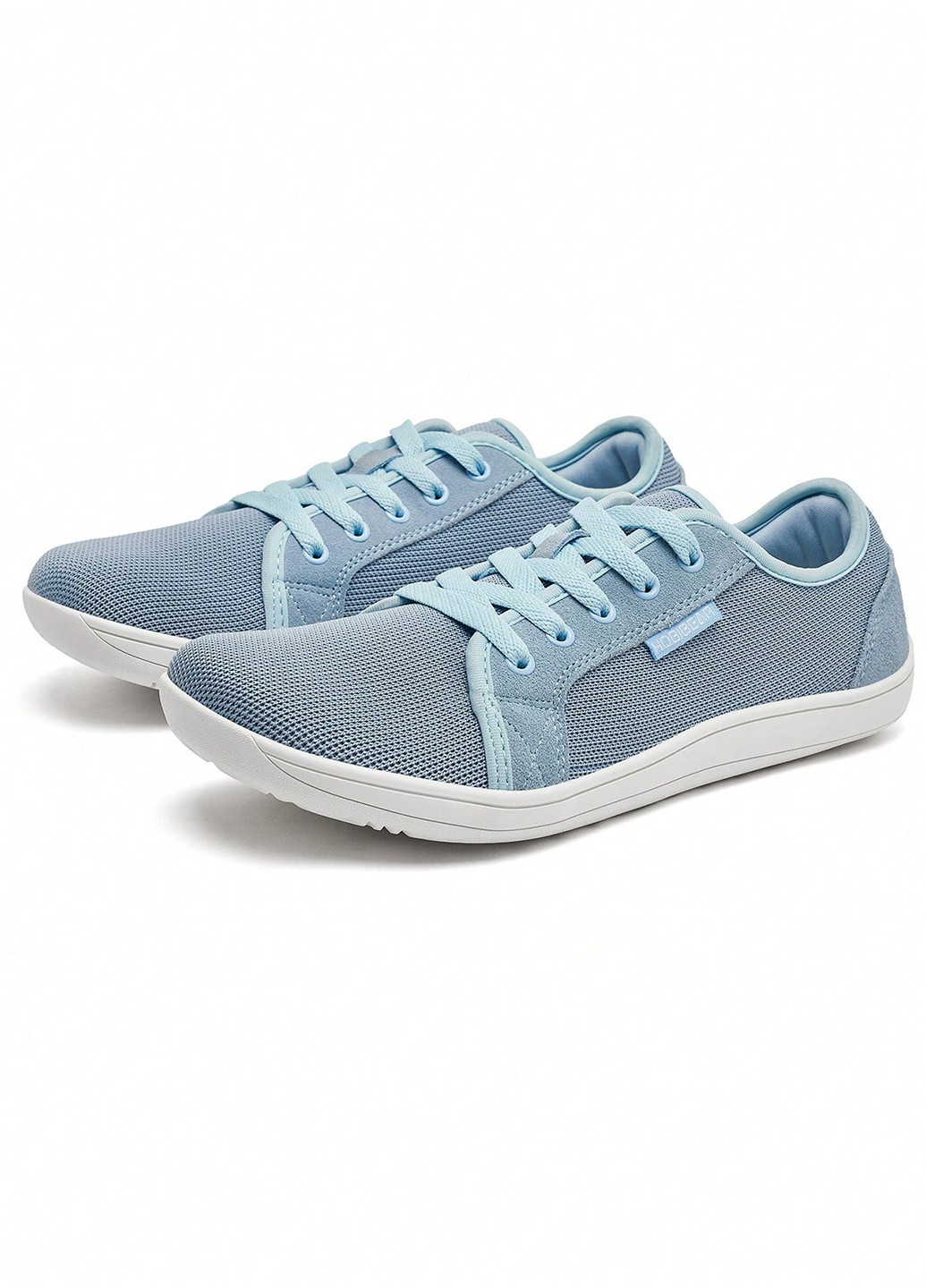 Серо-голубые демисезонные кроссовки SHEIN
