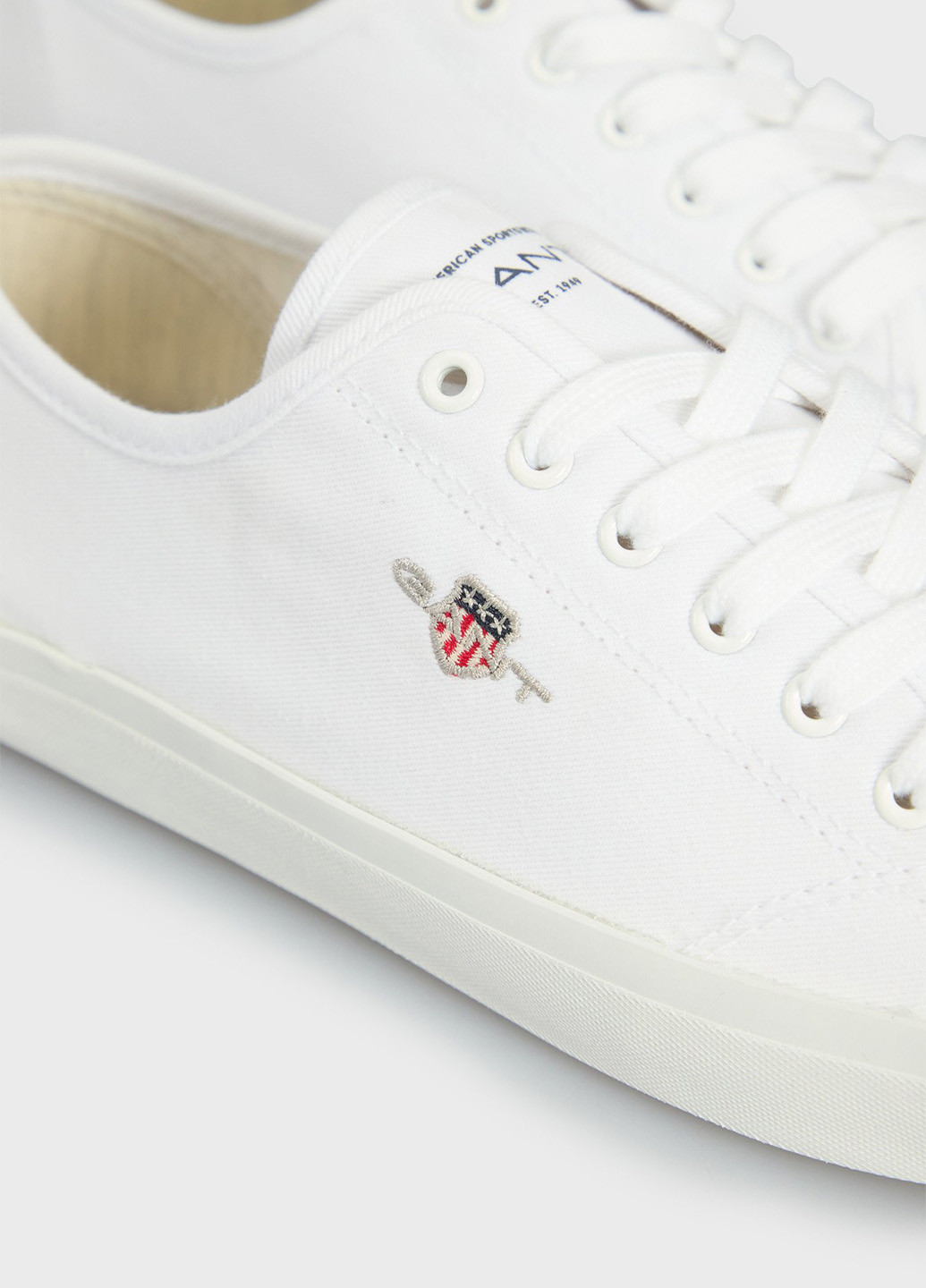 Белые кеды Gant