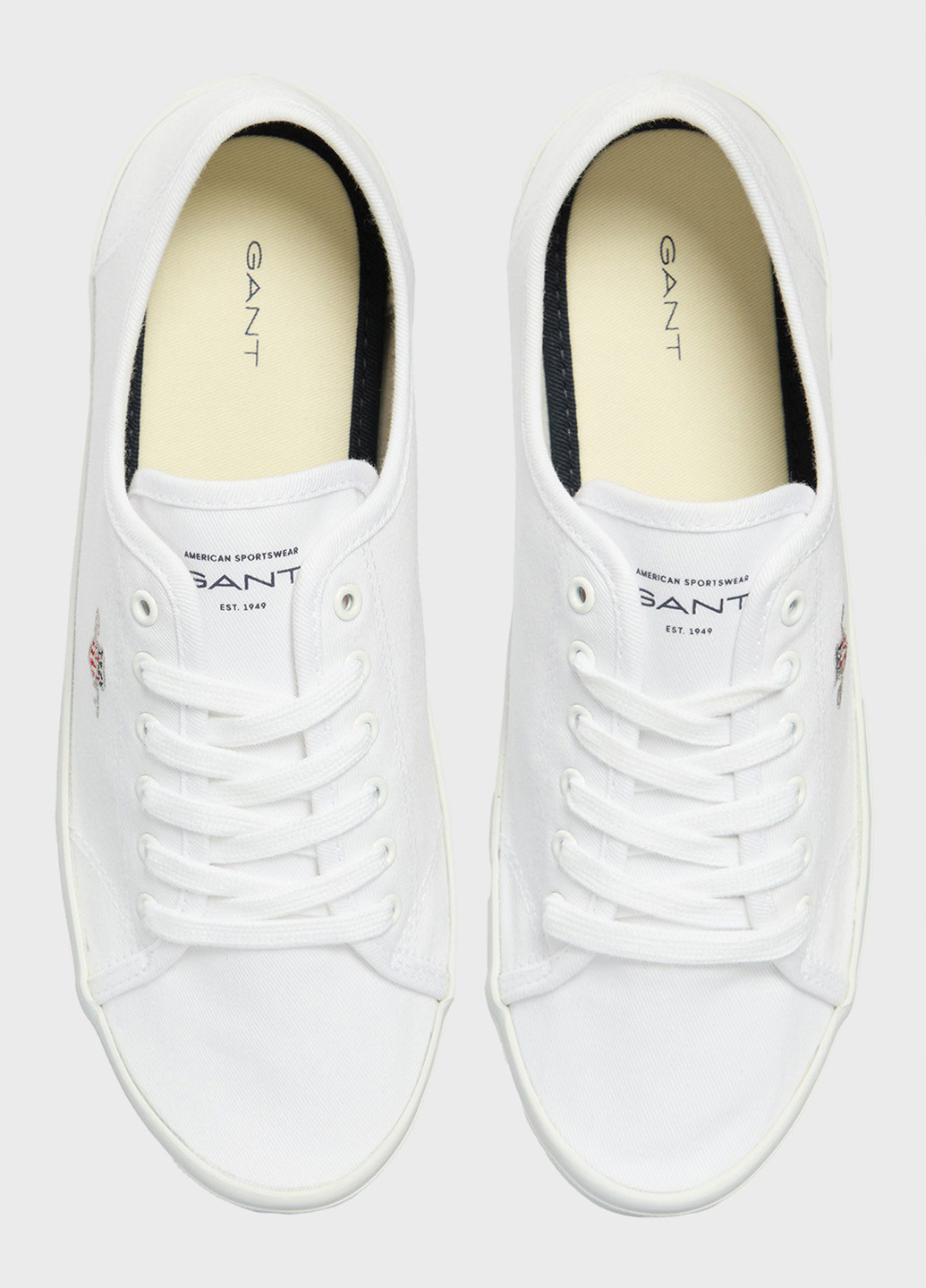 Белые кеды Gant