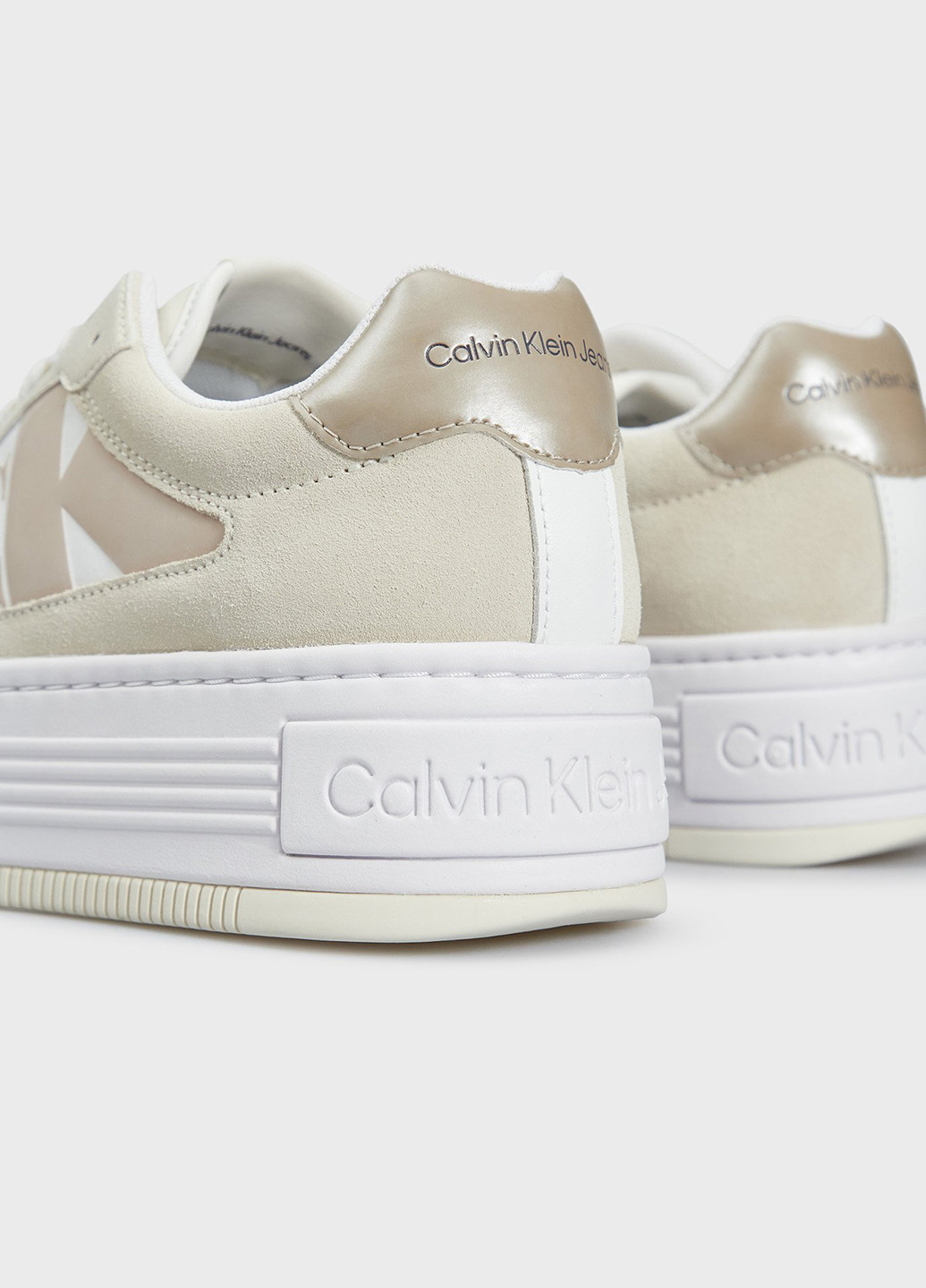 Кроссовки Calvin Klein Jeans бежевые всесезоны (346697862)