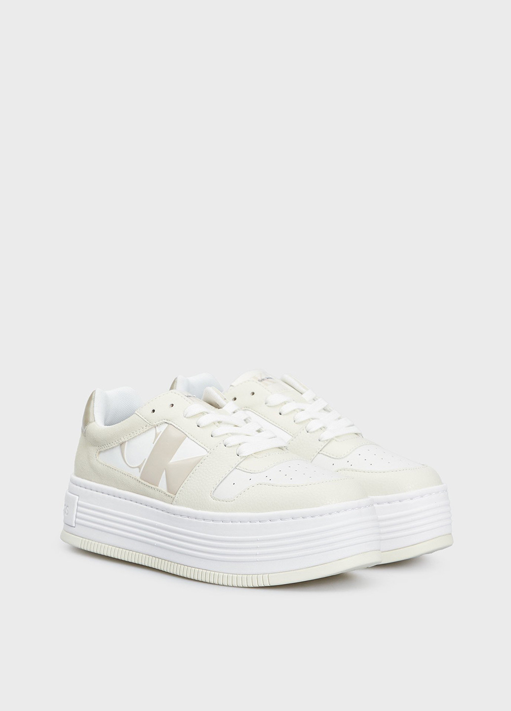 Кроссовки Calvin Klein Jeans бежевые всесезоны (346697862)