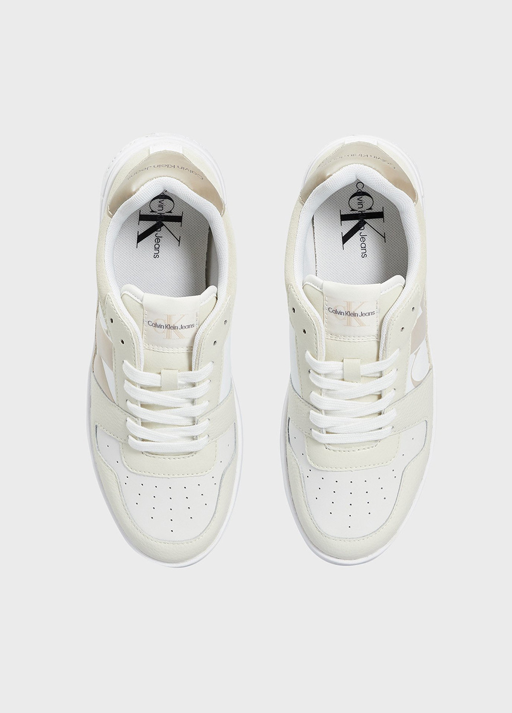 Кроссовки Calvin Klein Jeans бежевые всесезоны (346697862)