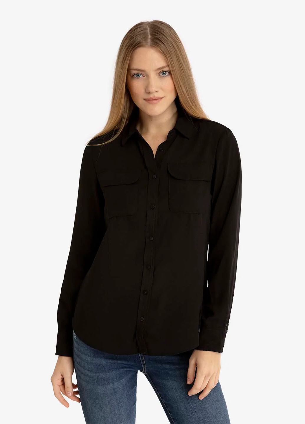 Чёрная блуза U.S. Polo Assn.