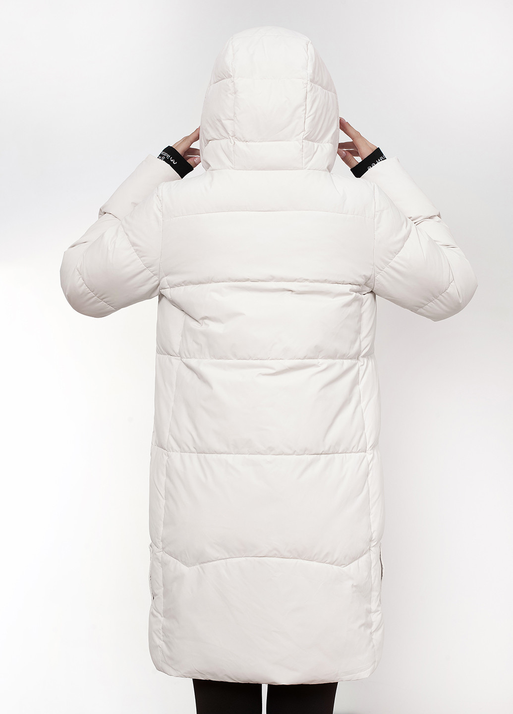 Молочна зимня куртка куртка-пальто Peercat