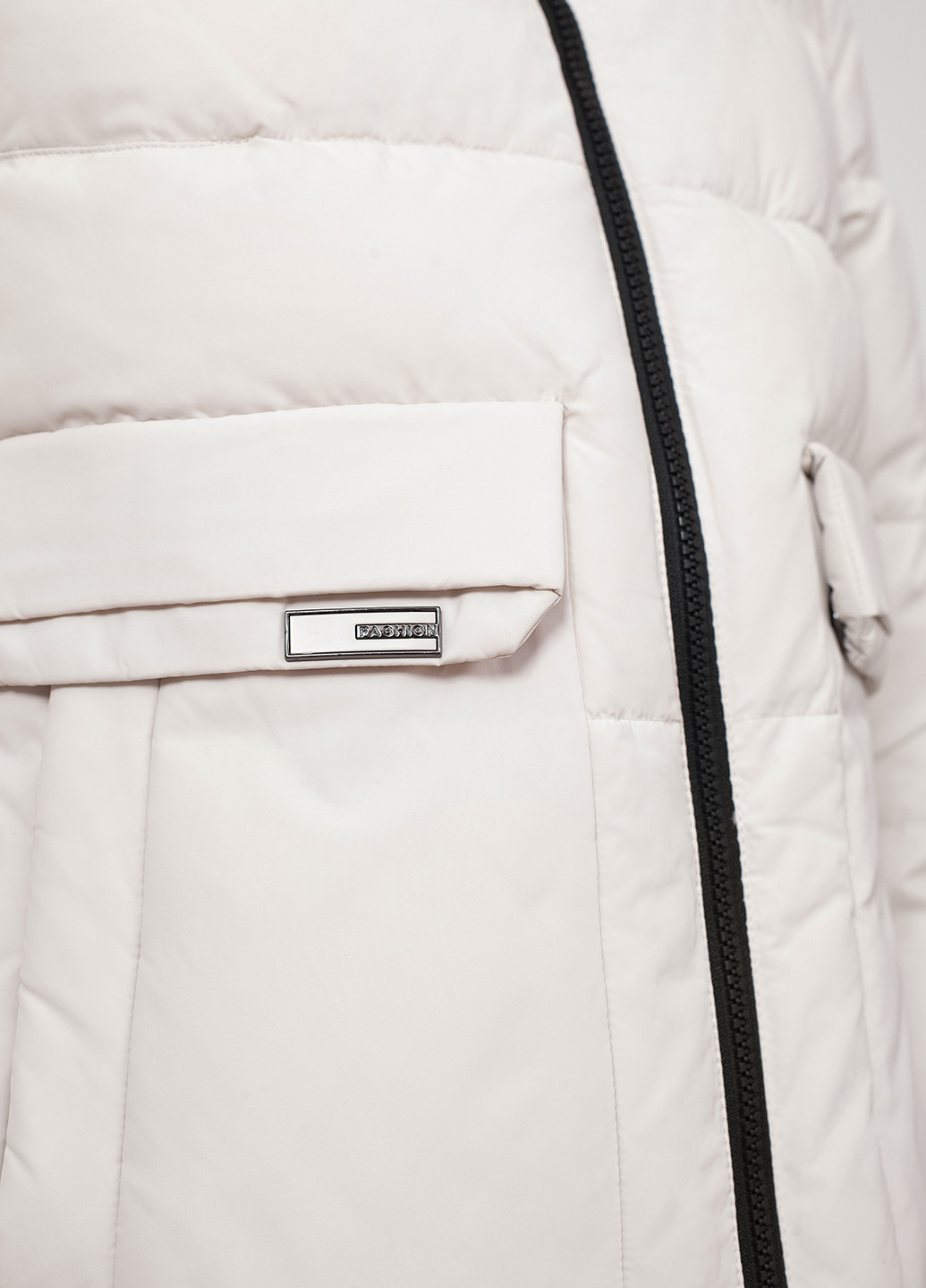 Молочна зимня куртка куртка-пальто Peercat