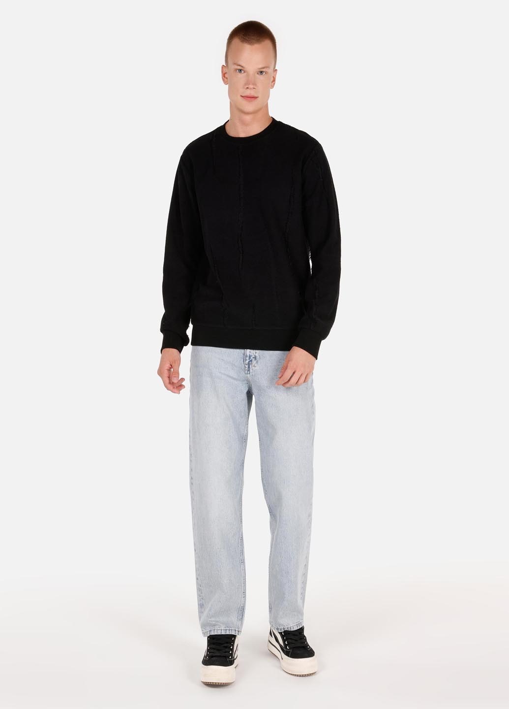 Черный демисезонный джемпер джемпер Colin's