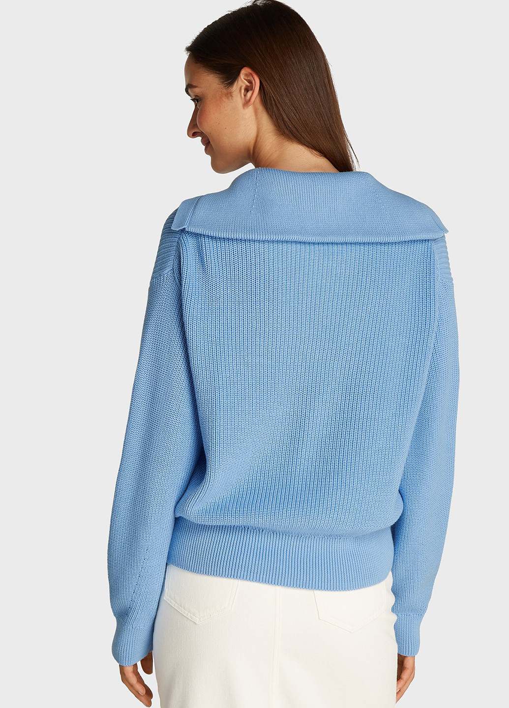 Блакитний демісезонний пуловер пуловер Tommy Hilfiger