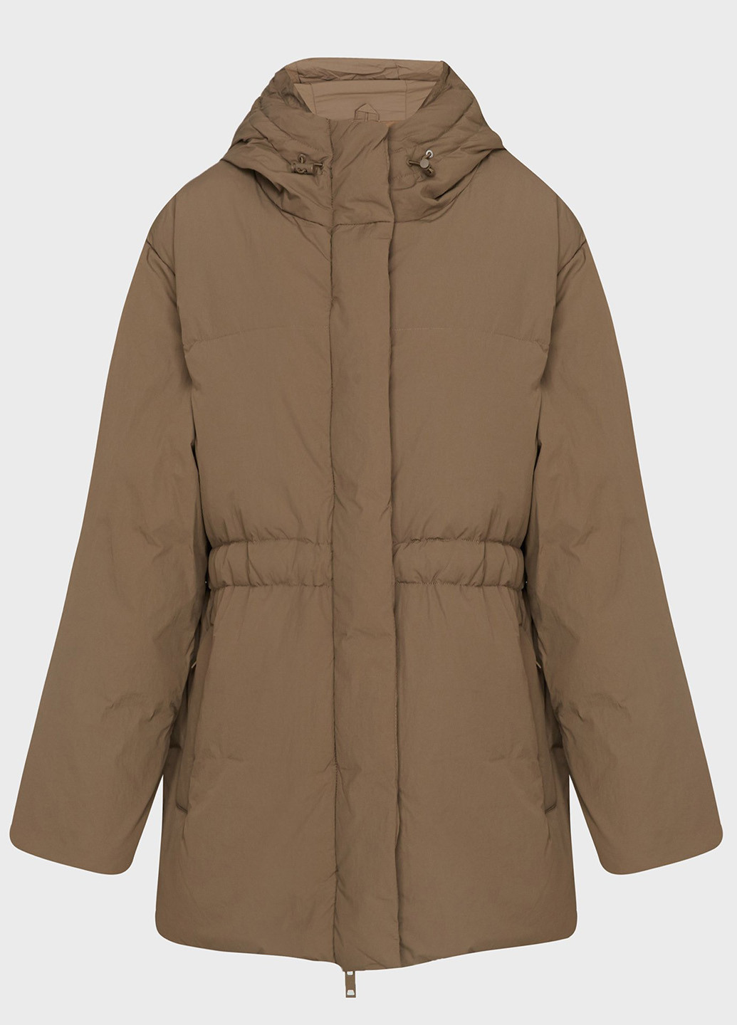 Коричневый зимний Пуховик PRPY