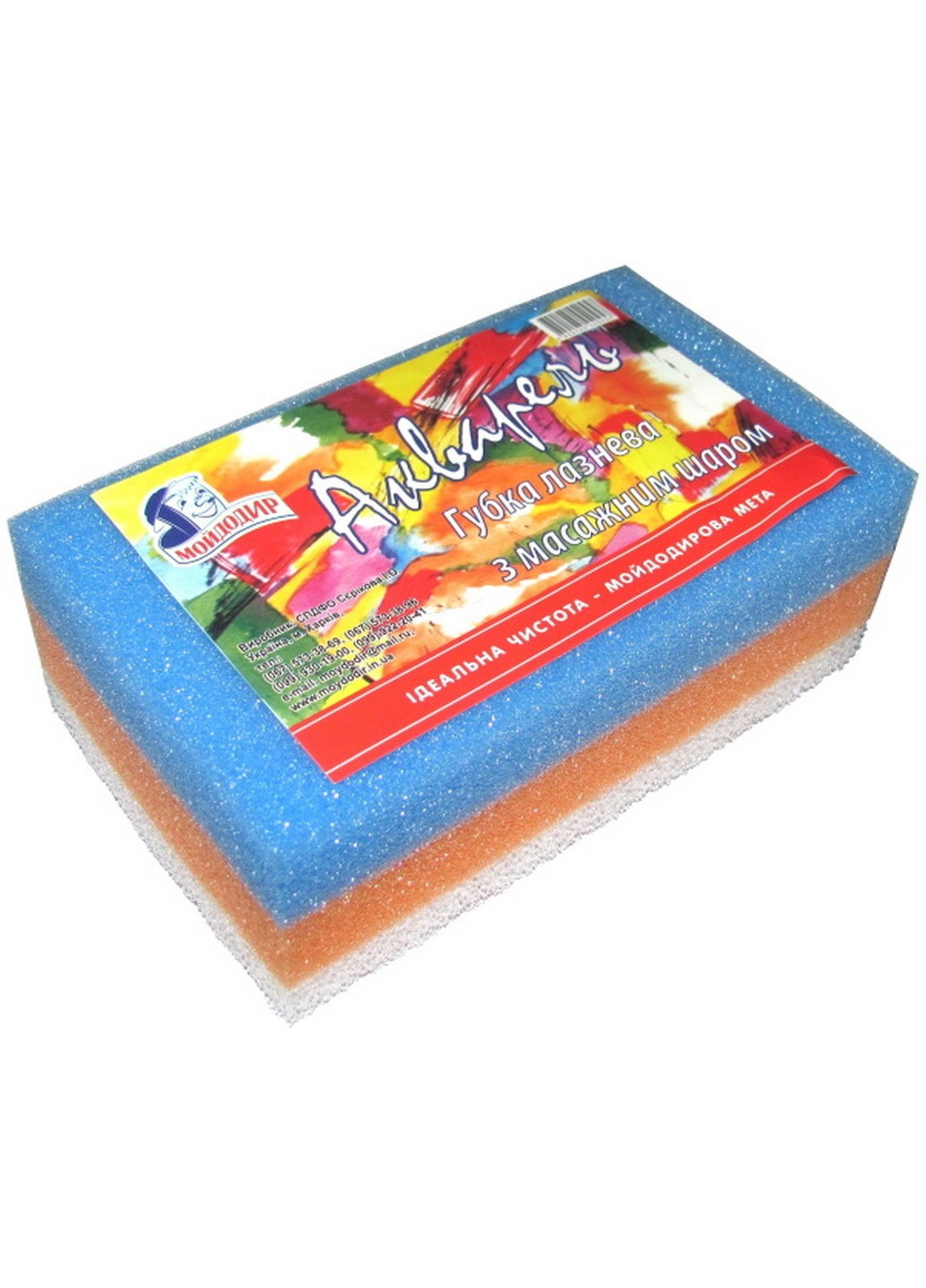 Губка банна Мойдодир Акварель Мойдодыр (225032182)