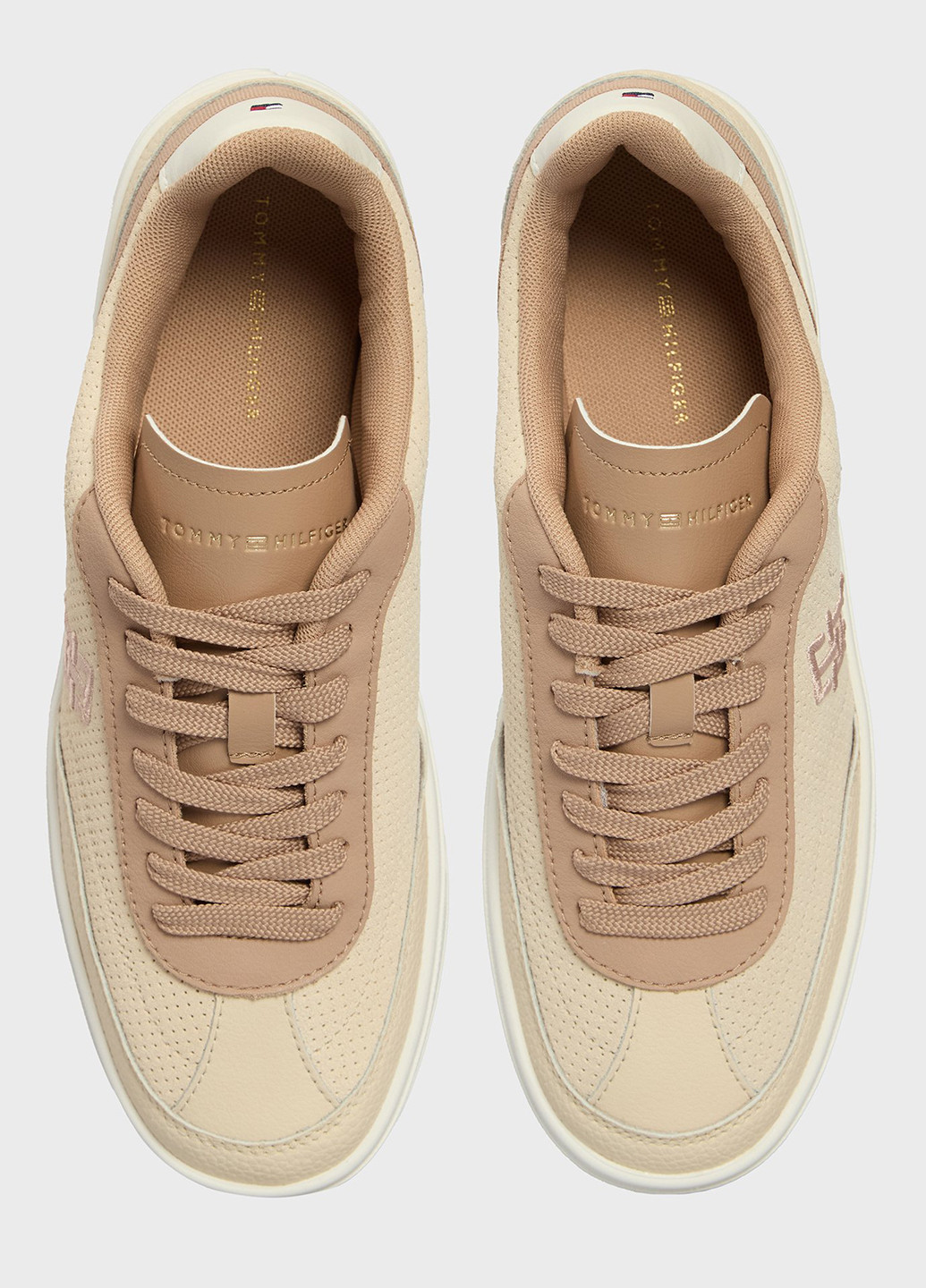 Бежеві кеди Tommy Hilfiger