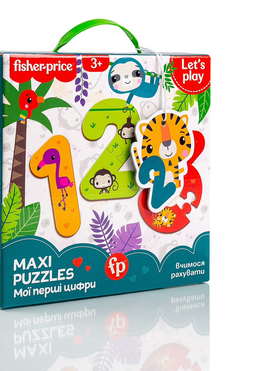 Максі пазли «Fisher-Price. Мої перші цифри» VT1711-07 (укр) Vladi toys (255345018)