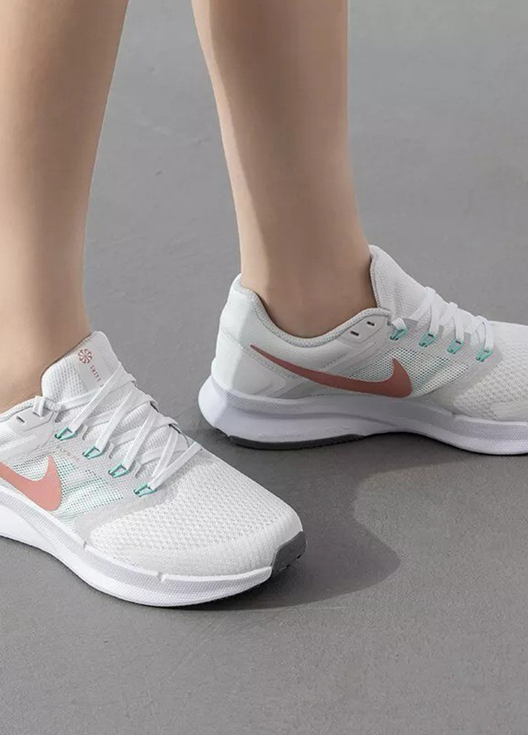 Кроссовки Nike Run Swift 3 молочные демисезоны (336396532)