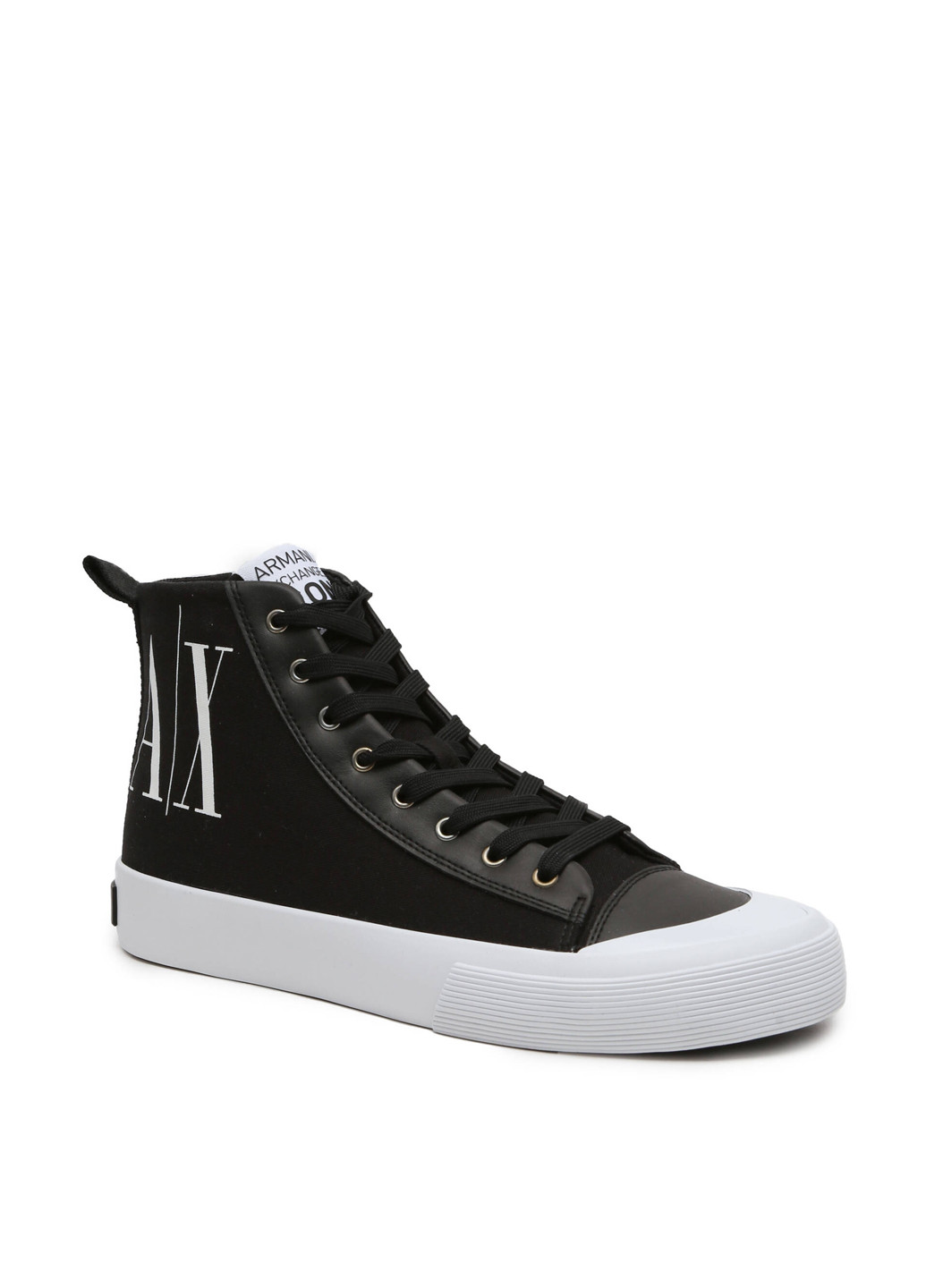 Черные кеды Armani Exchange