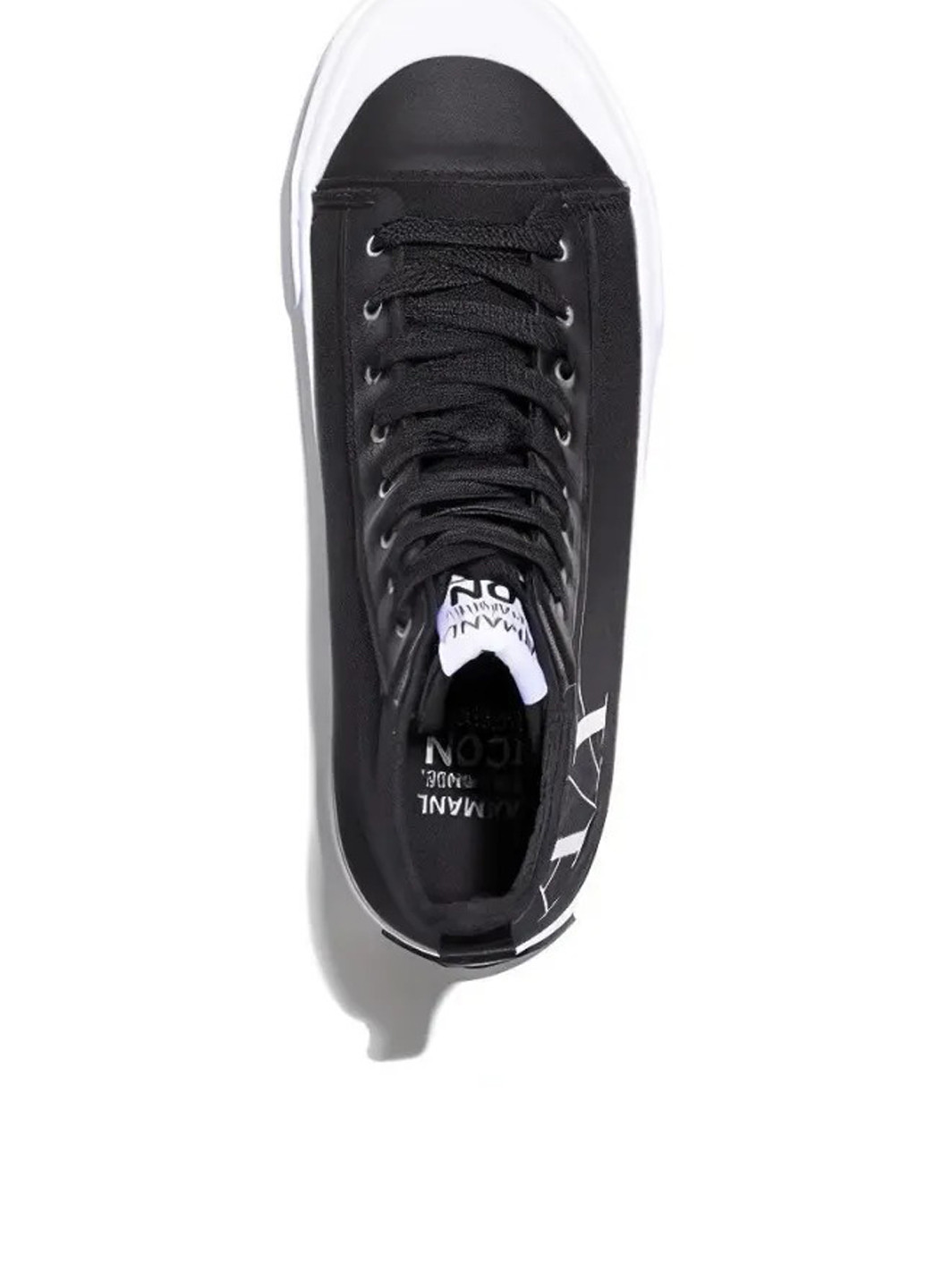 Черные кеды Armani Exchange