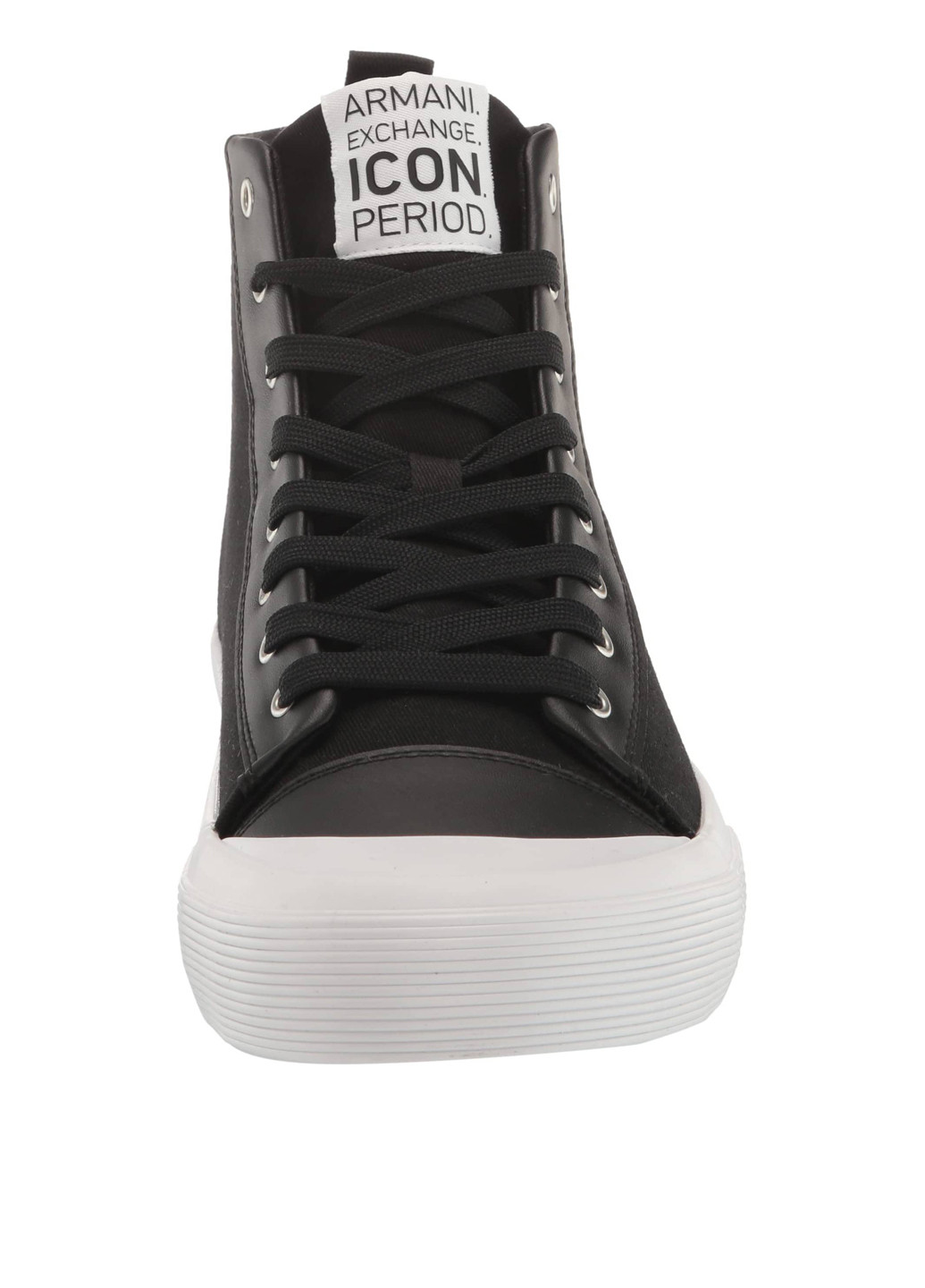 Черные кеды Armani Exchange