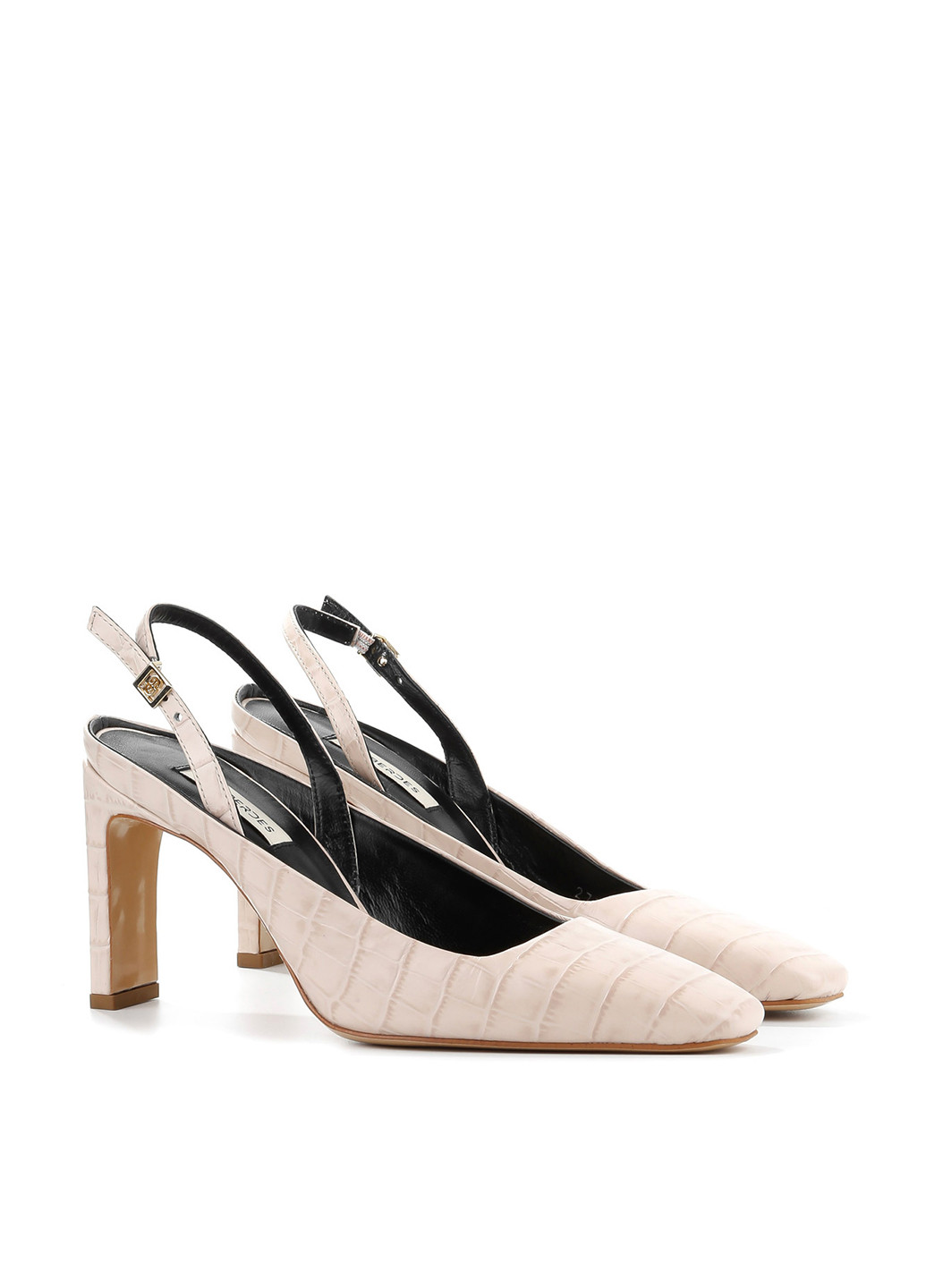 Le'BERDES Туфлі слінгбекі бежевий з натуральна шкіра, україна — літо (294097530)