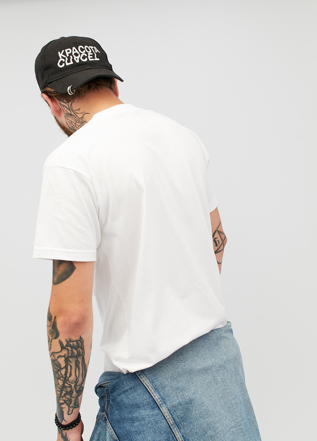 Белая футболка YAPPI