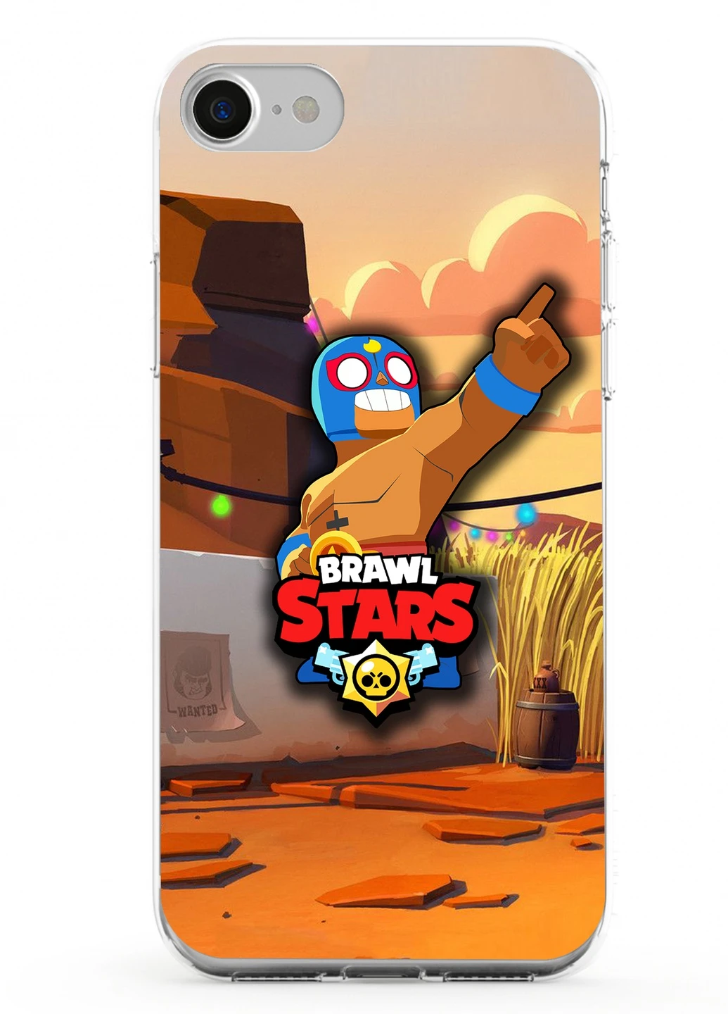 Чохол силіконовий Apple Iphone 7 Ель Прімо Бравл Старс (El Primo Brawl Stars) (17361-1011) MobiPrint (219288681)