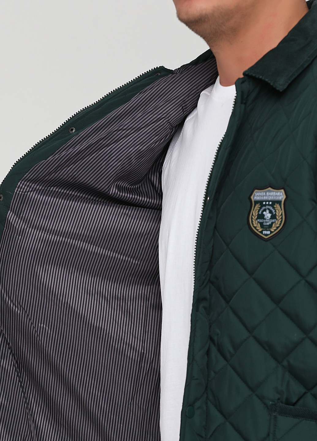 Зеленая демисезонная куртка Polo Club