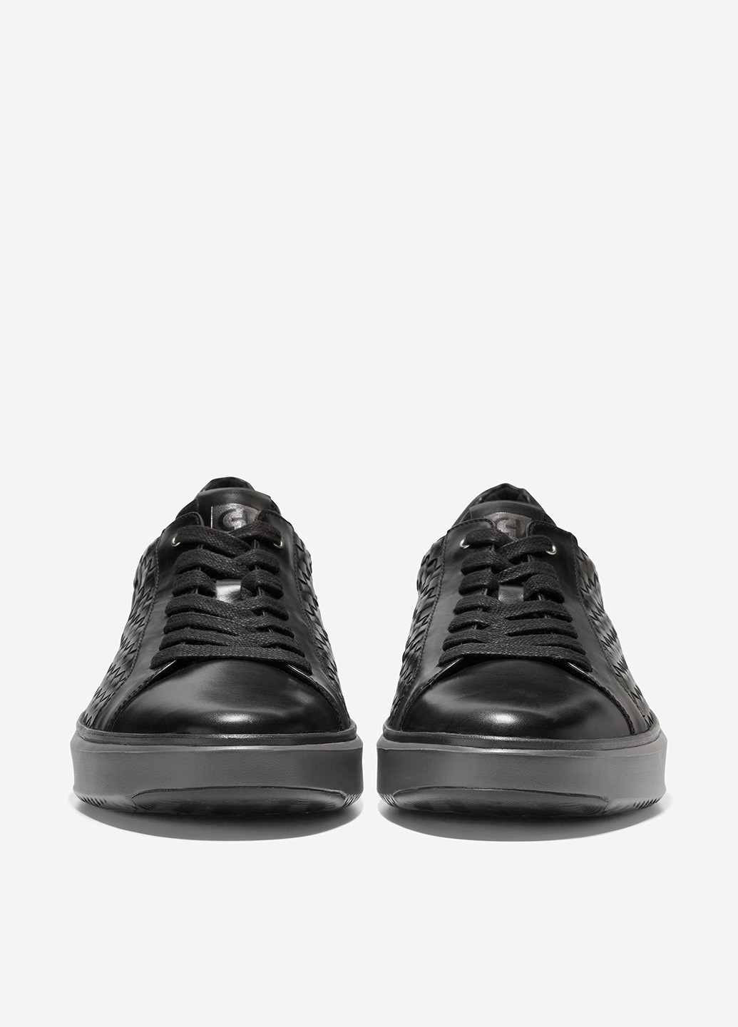 Черные кеды Cole Haan GrandPrø Topspin Woven Lux Sneaker