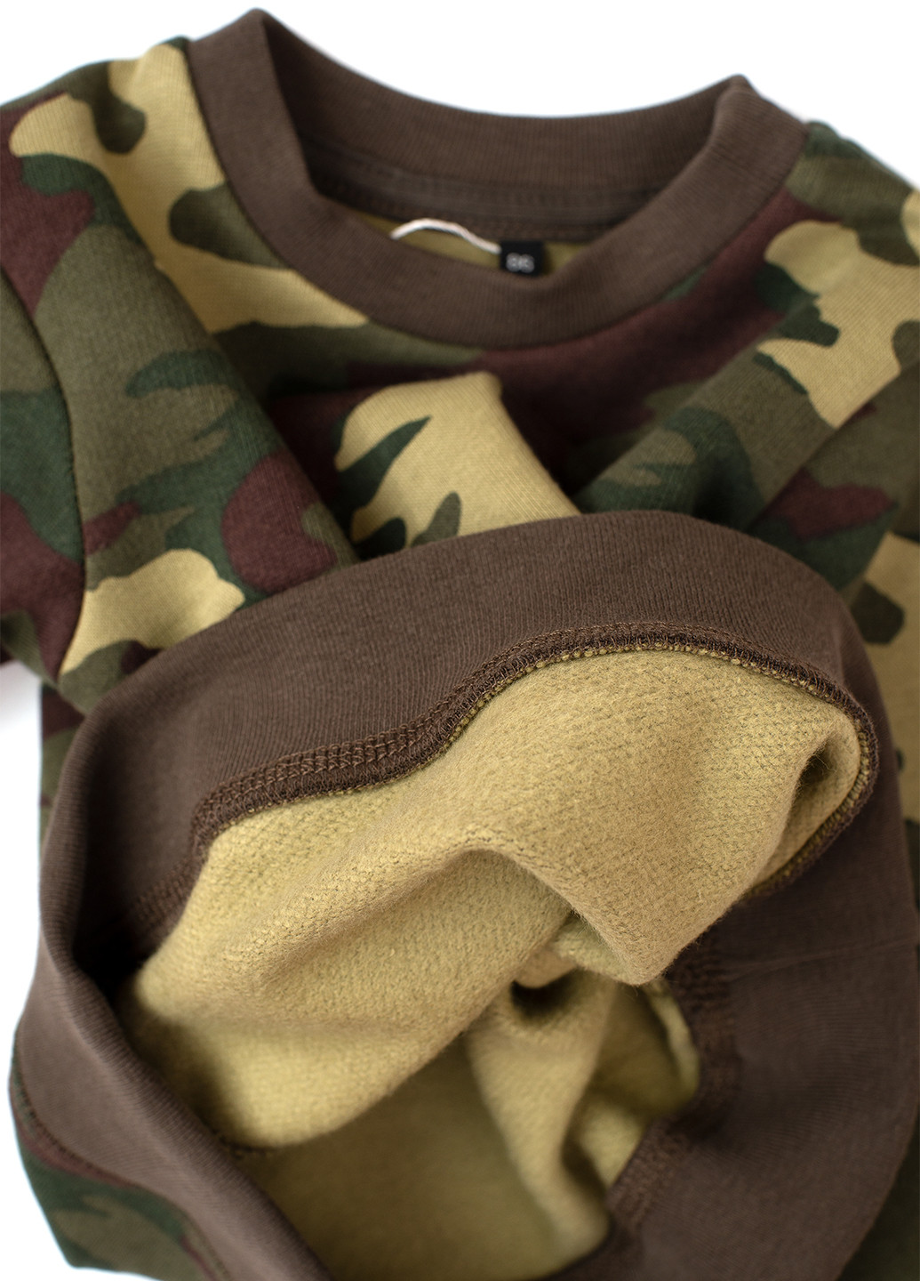 Оливковый (хаки) демисезонный комплект (свитшот, брюки) ArDoMi