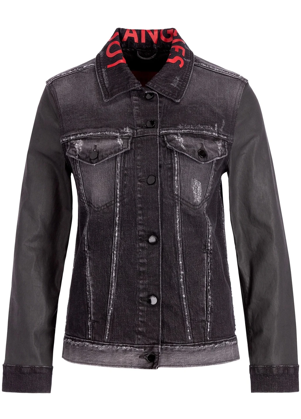 Графітова демісезонна куртка Guess