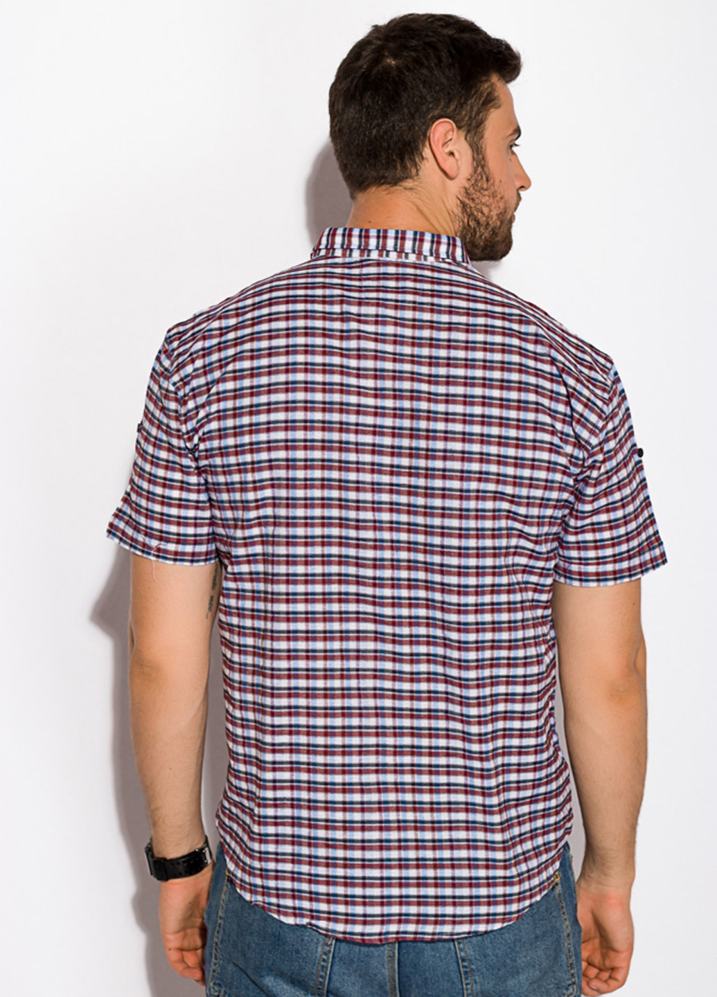 Цветная кэжуал рубашка в клетку Time of Style