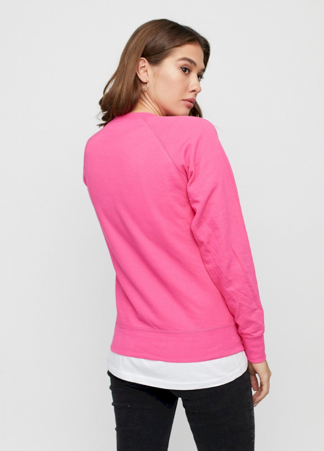 Розовый свитшот женский /no flis/ YAPPI рисунок (251375202)