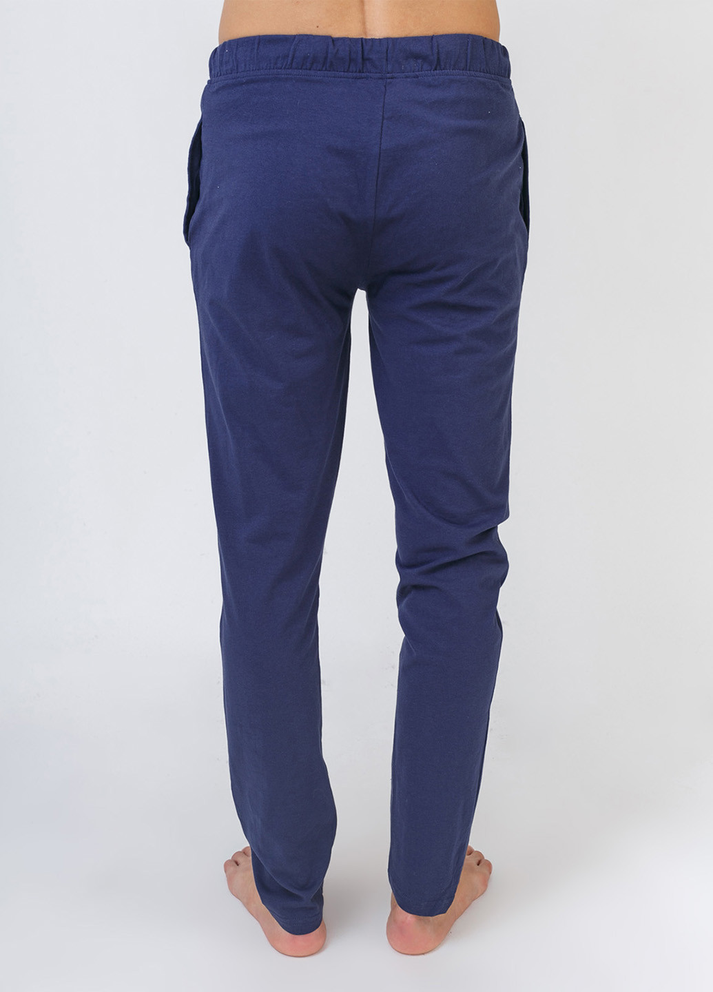 Темно-синие домашние демисезонные брюки Harvey Miller