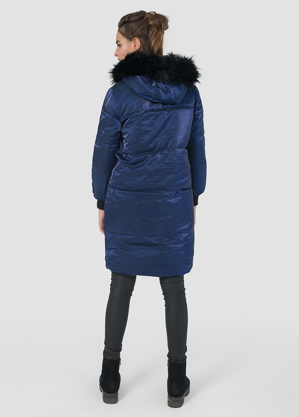 Синяя зимняя куртка Azuri