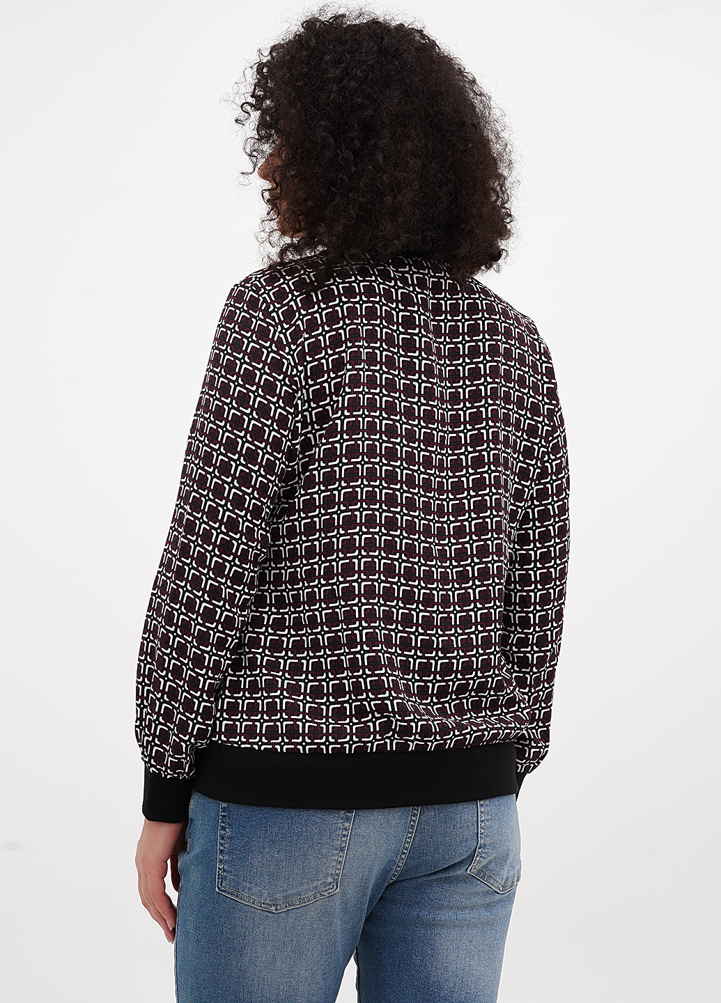 Коричнева блуза Sassofono