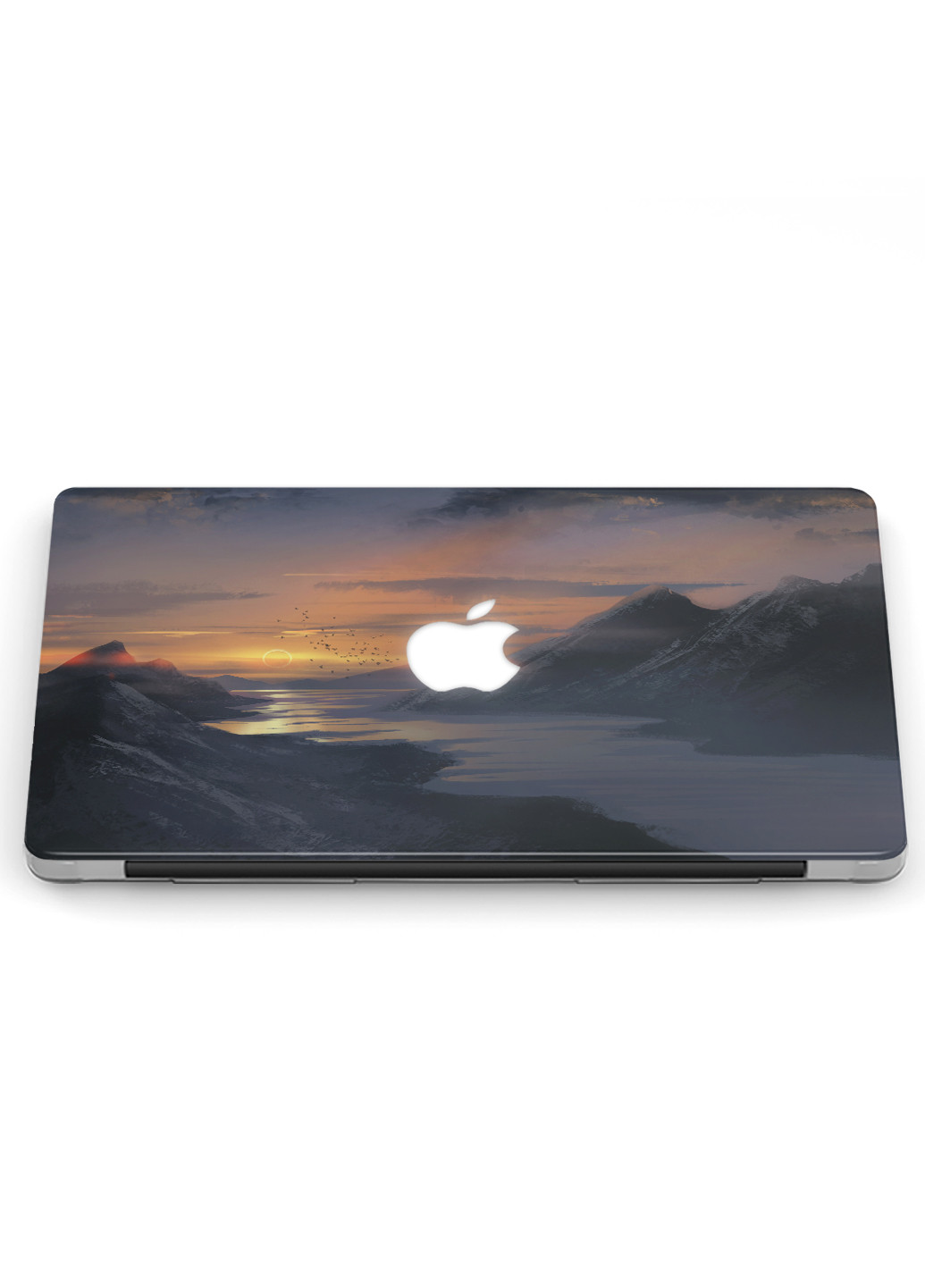 Чехол пластиковый для Apple MacBook Air 13 A1932 / A2179 / A2337 Пейзажи (Red sky at morning) (9656-2489) MobiPrint (218867490)
