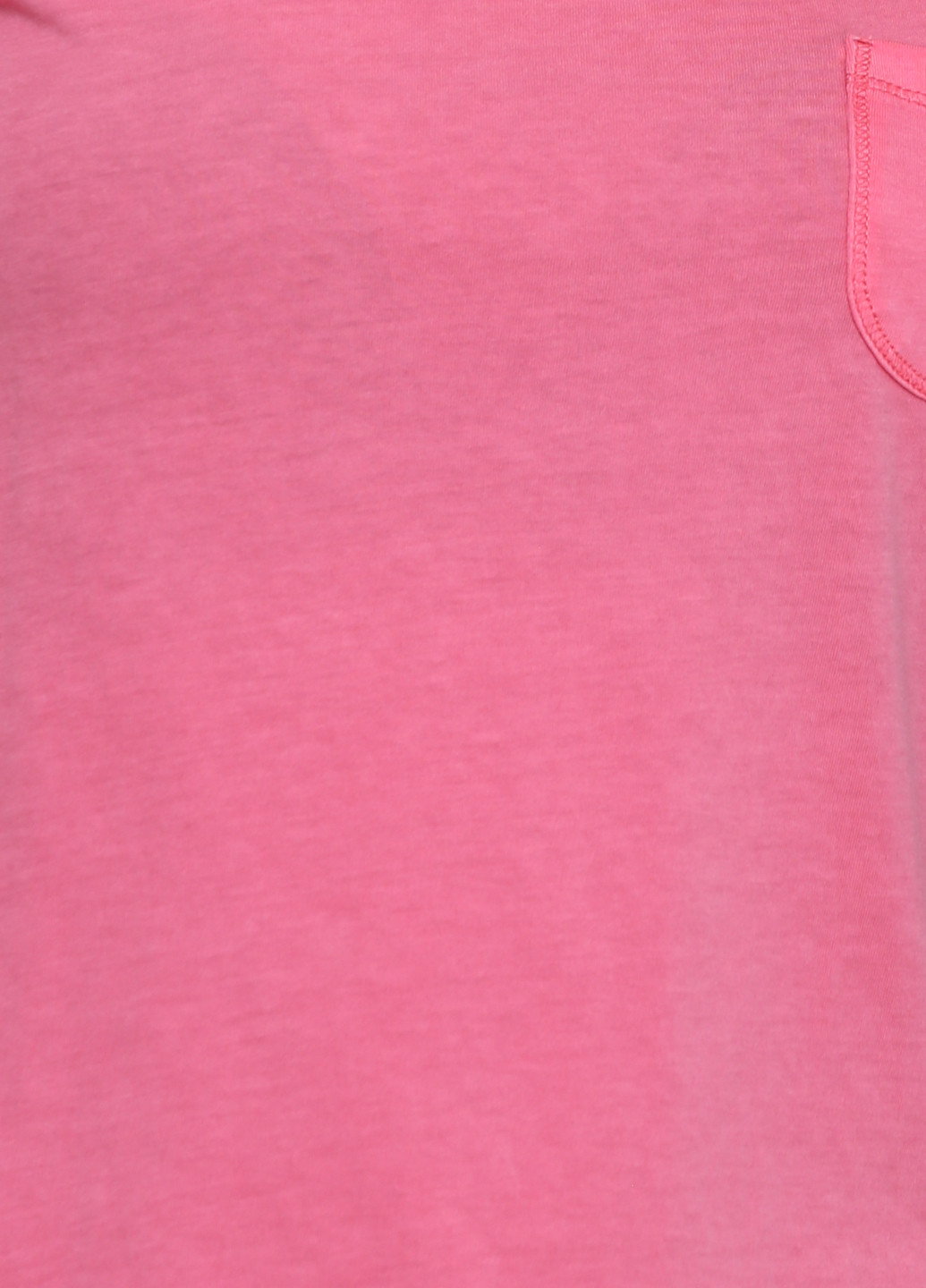 Розовая летняя футболка Basics