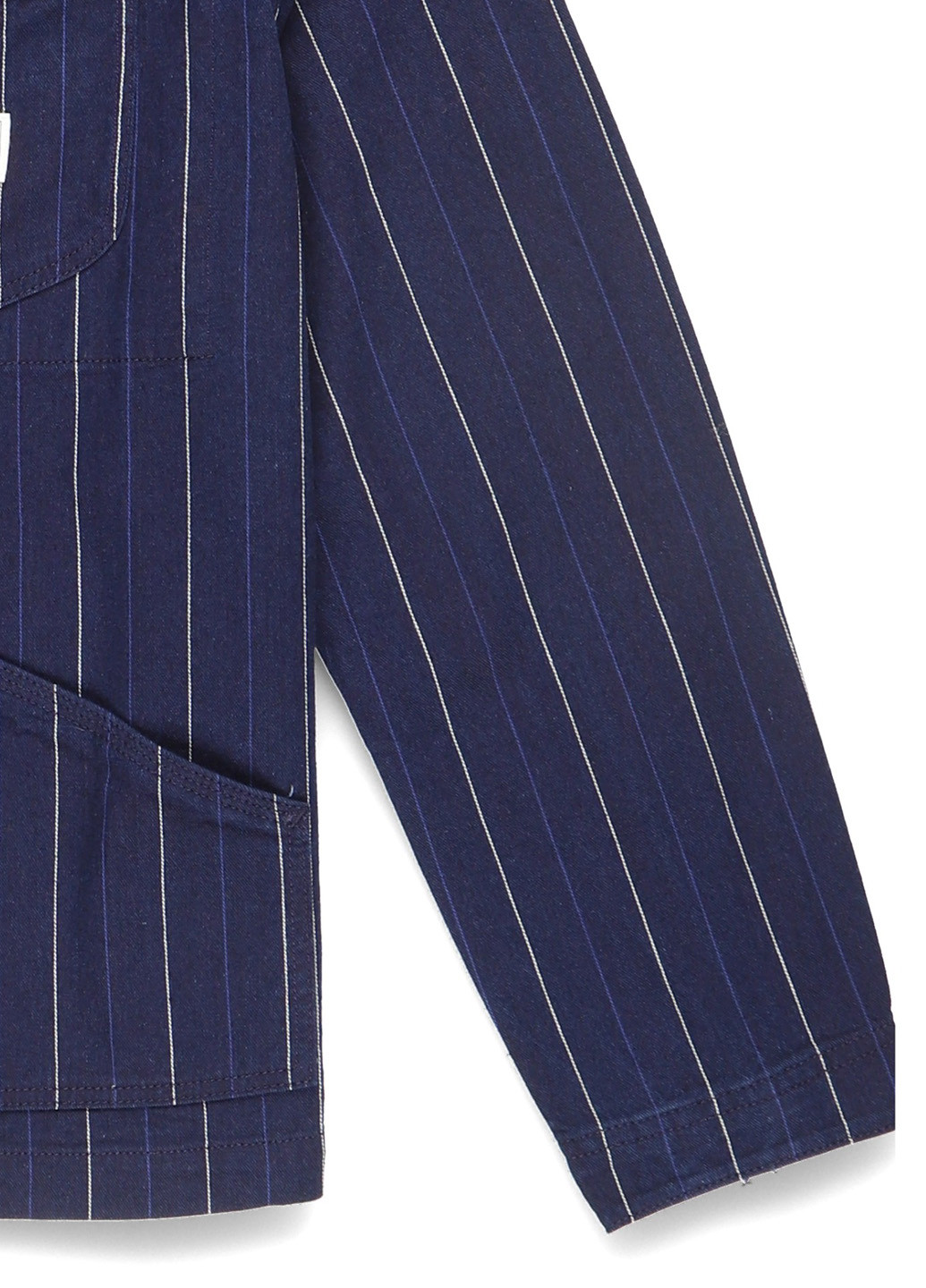 Темно-синий женский жакет Lee полосатый - демисезонный