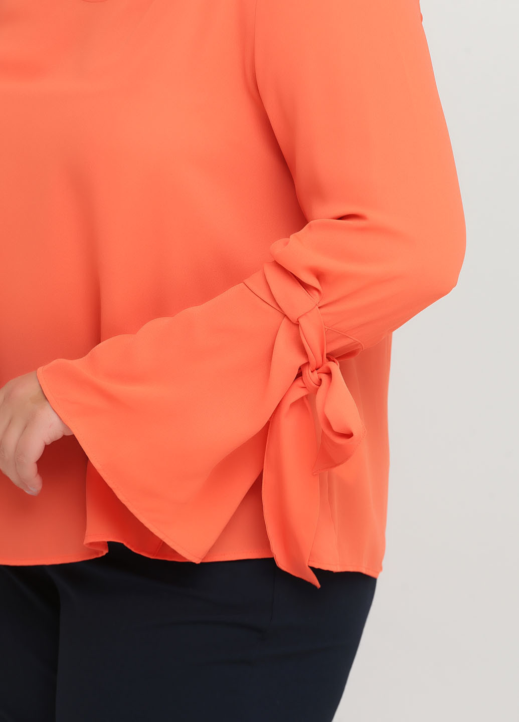 Оранжевая демисезонная блуза Reserved