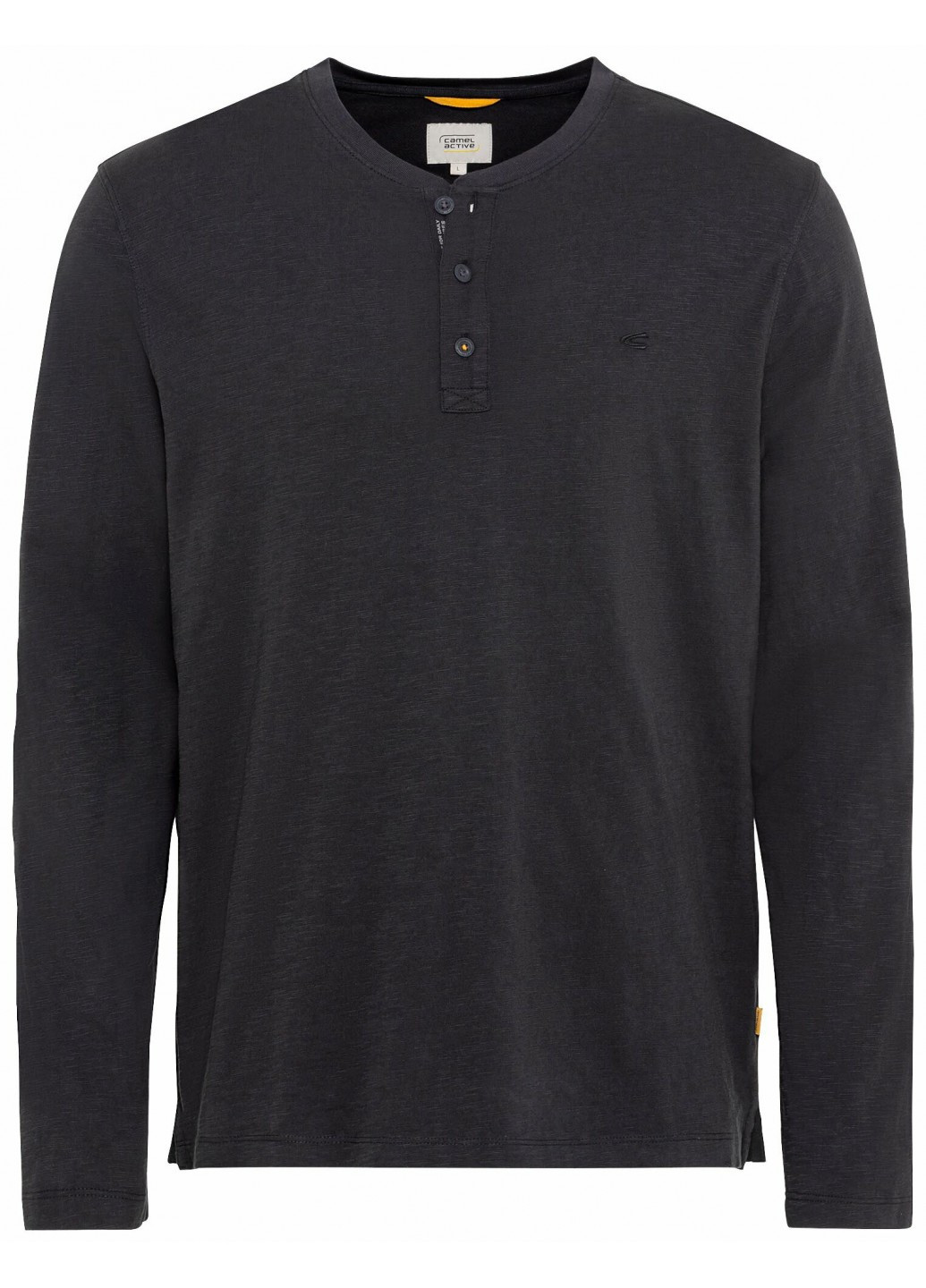 Темно-серый демисезонный спортивный, кэжуал лонгслив Camel Active однотонный