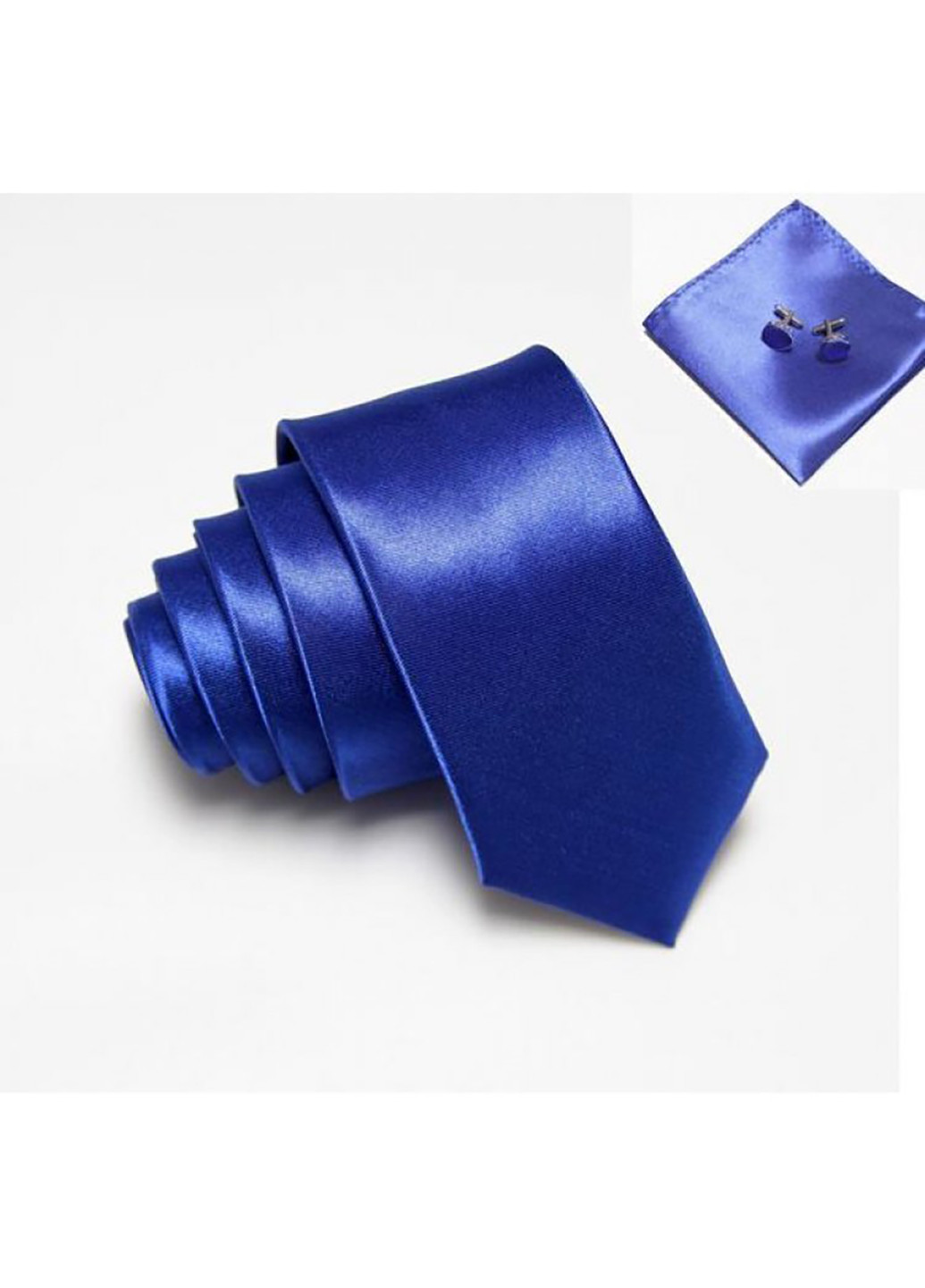 Набір Краватка, запонки, хустка 5 см, 22х22 см, 1,5х1,5 см Handmade (252128231)