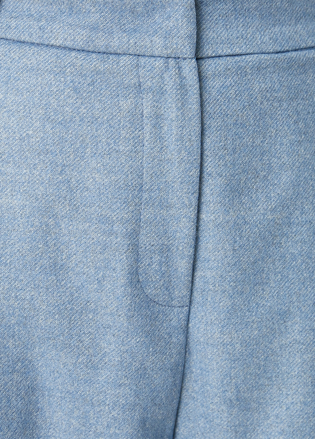 Голубые кэжуал демисезонные палаццо брюки KOTON