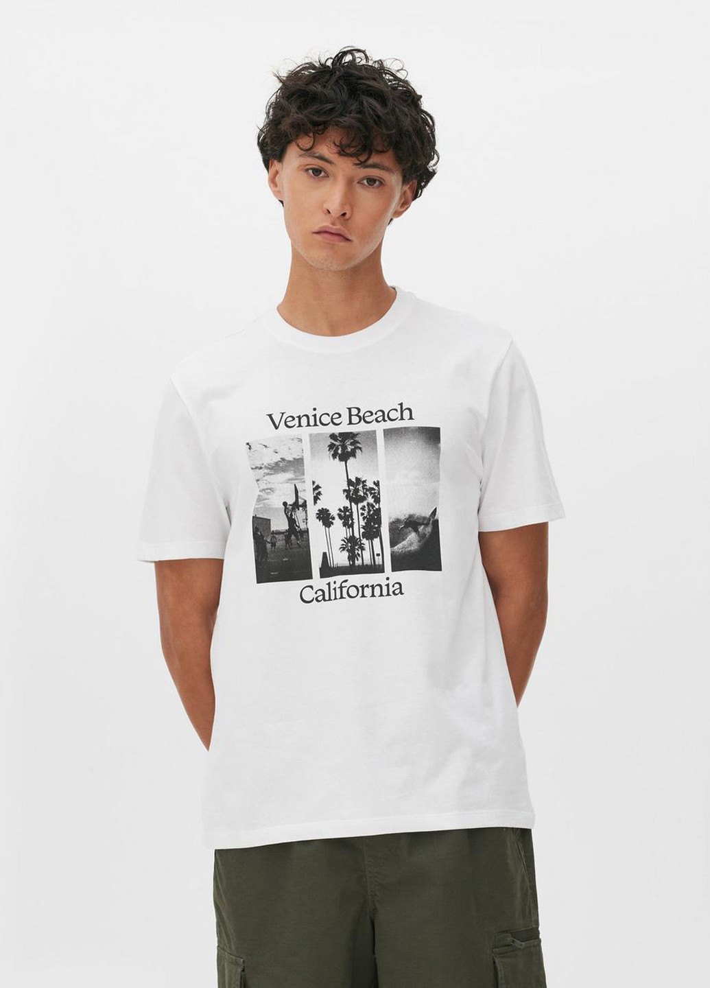 Белая футболка Primark