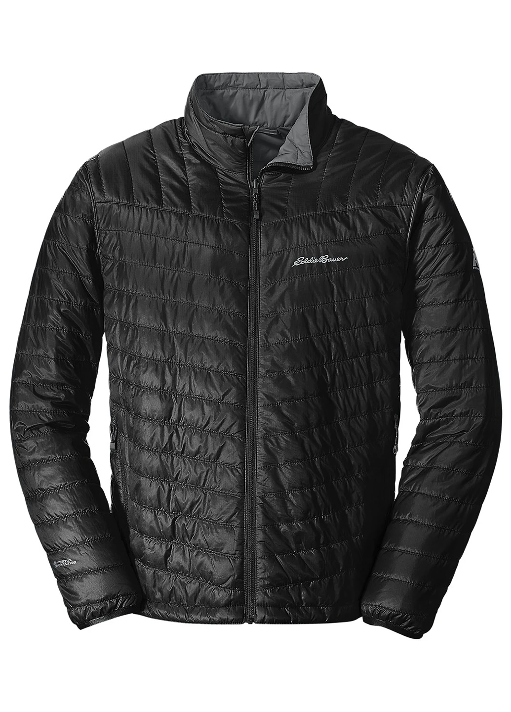 Черная зимняя куртка Eddie Bauer