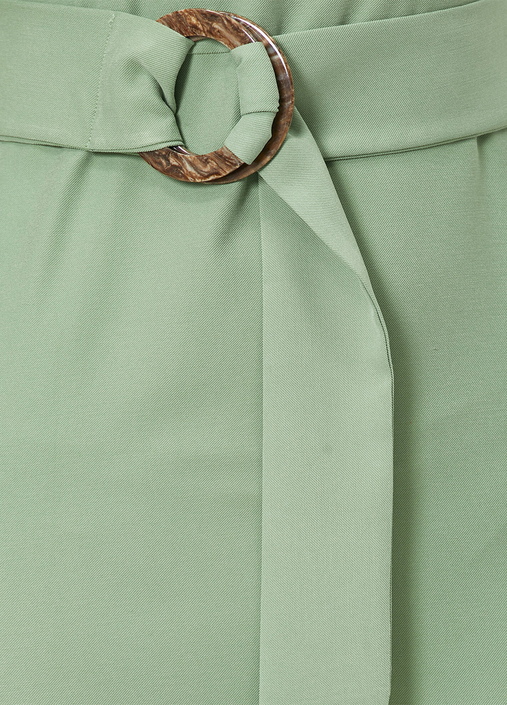 Светло-зеленое кэжуал платье футляр KOTON однотонное
