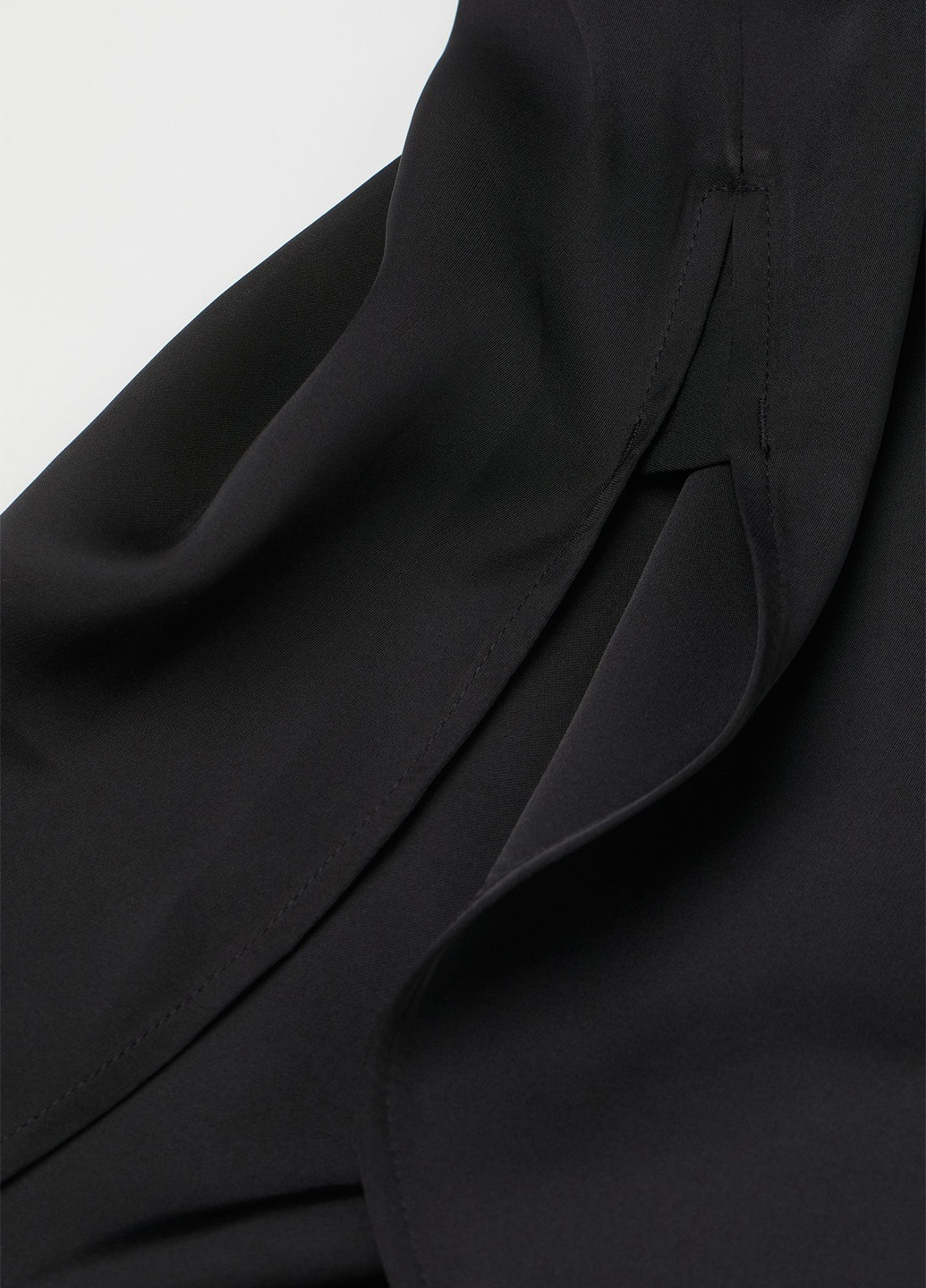 Чорна кежуал сукня сукня-сорочка H&M однотонна