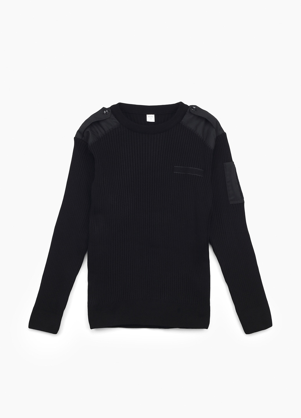 Чорний зимовий светр тактичний No Brand