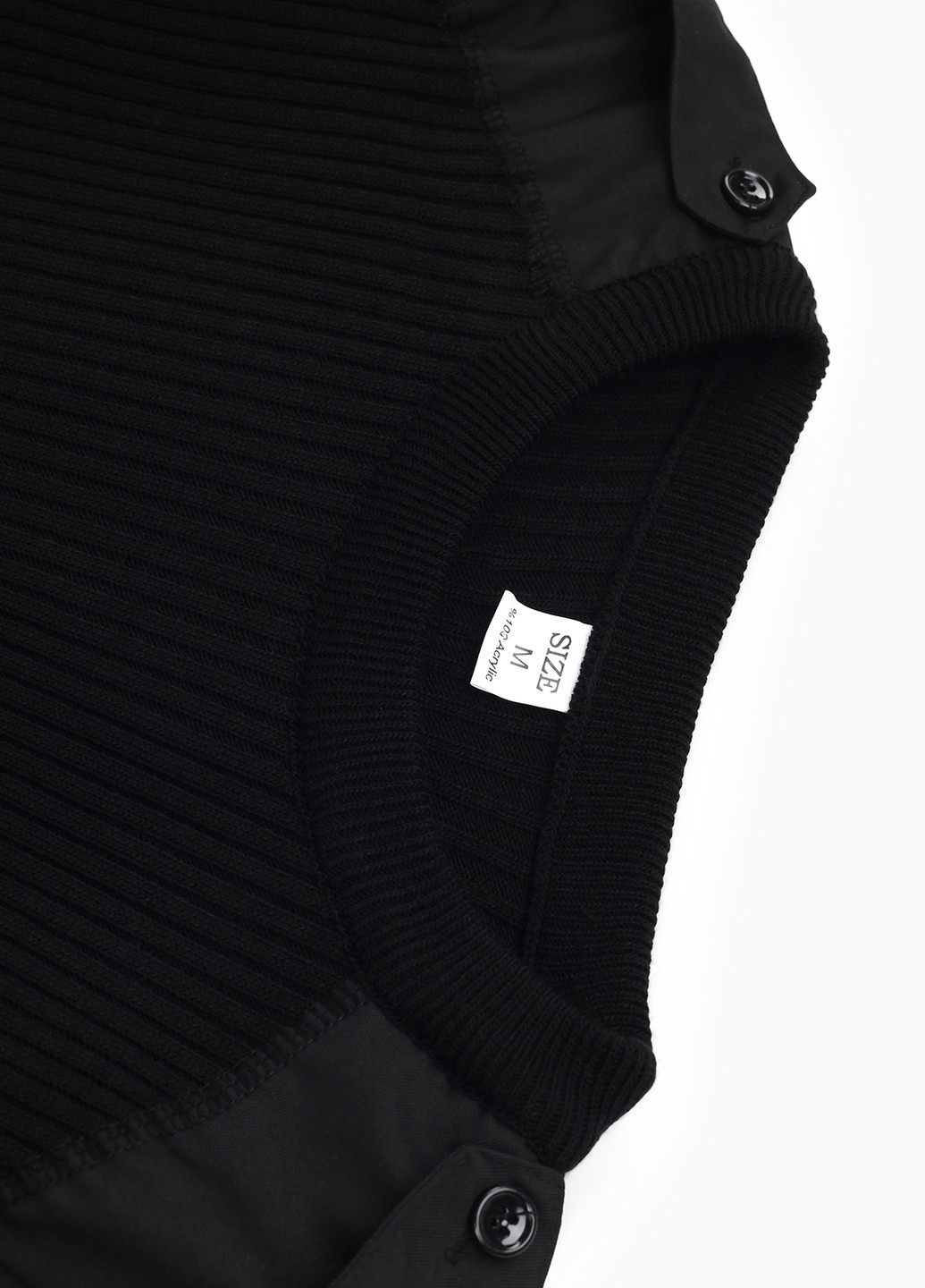 Чорний зимовий светр тактичний No Brand