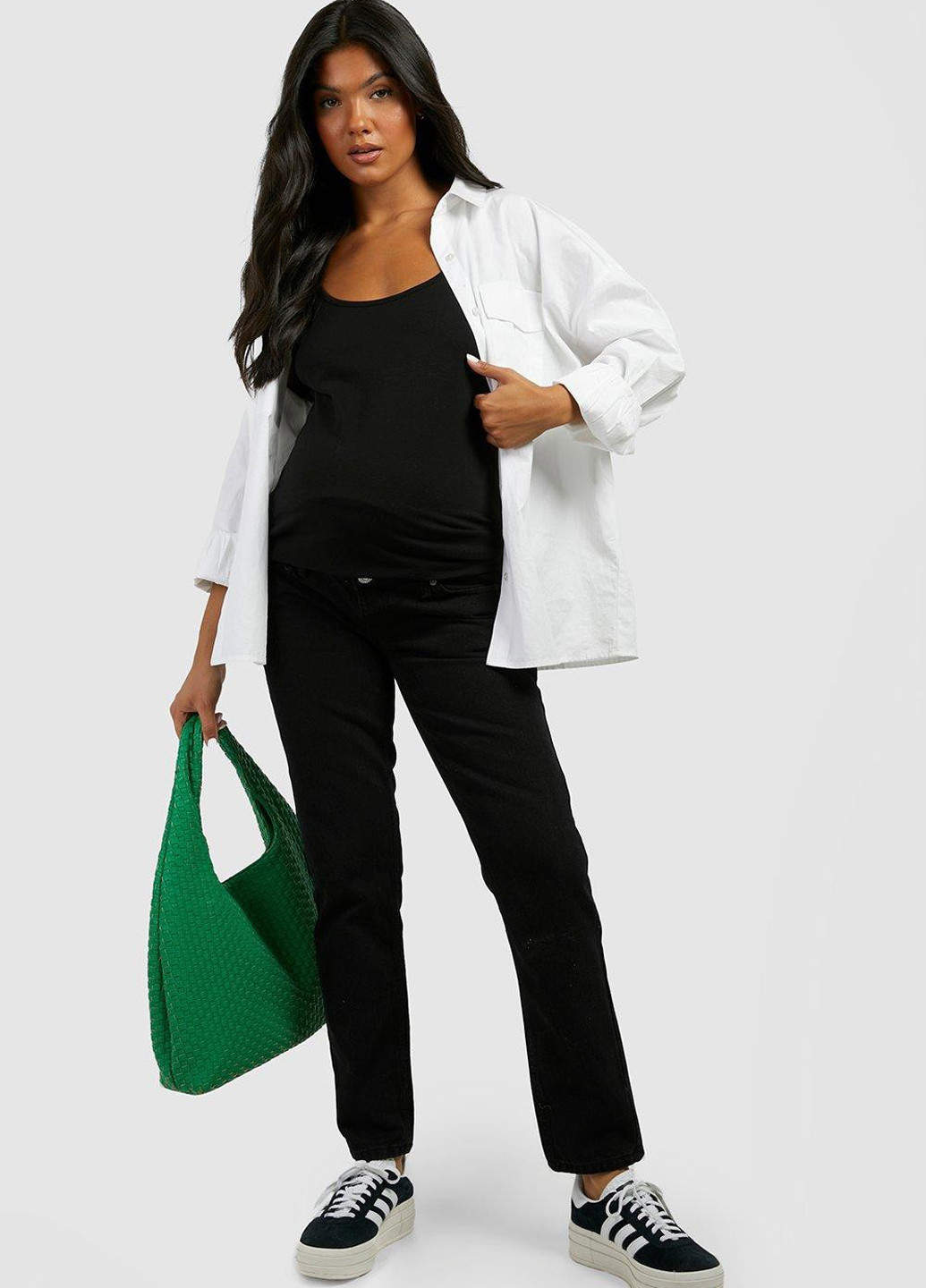 Джинси для вагітних Boohoo - (295463577)