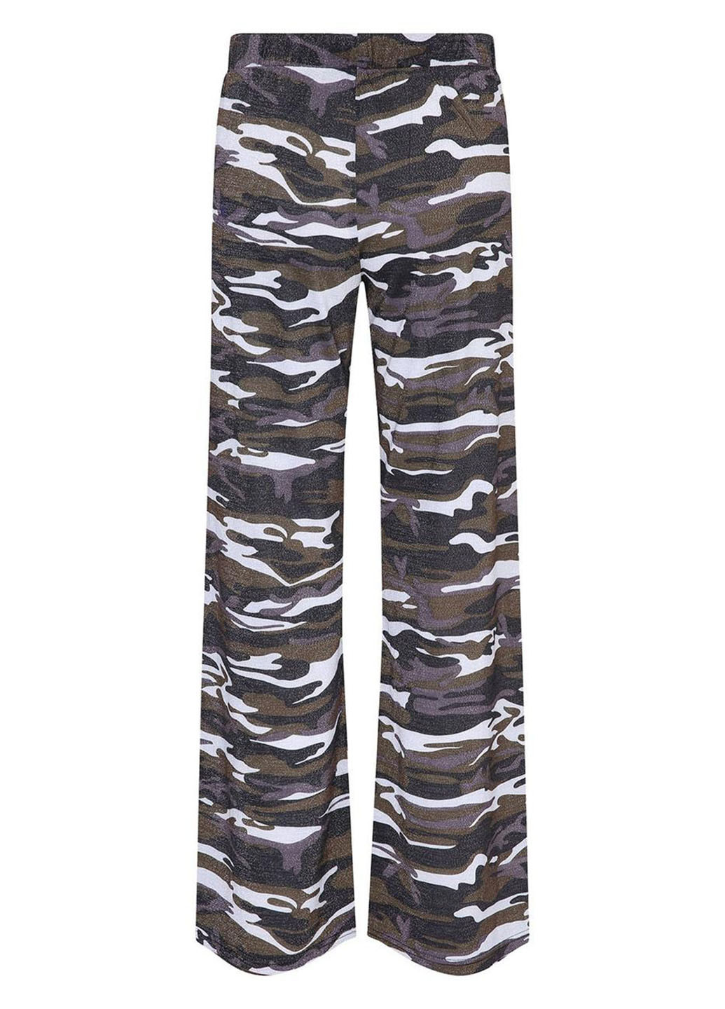 Комбинированные кэжуал летние прямые брюки Resume